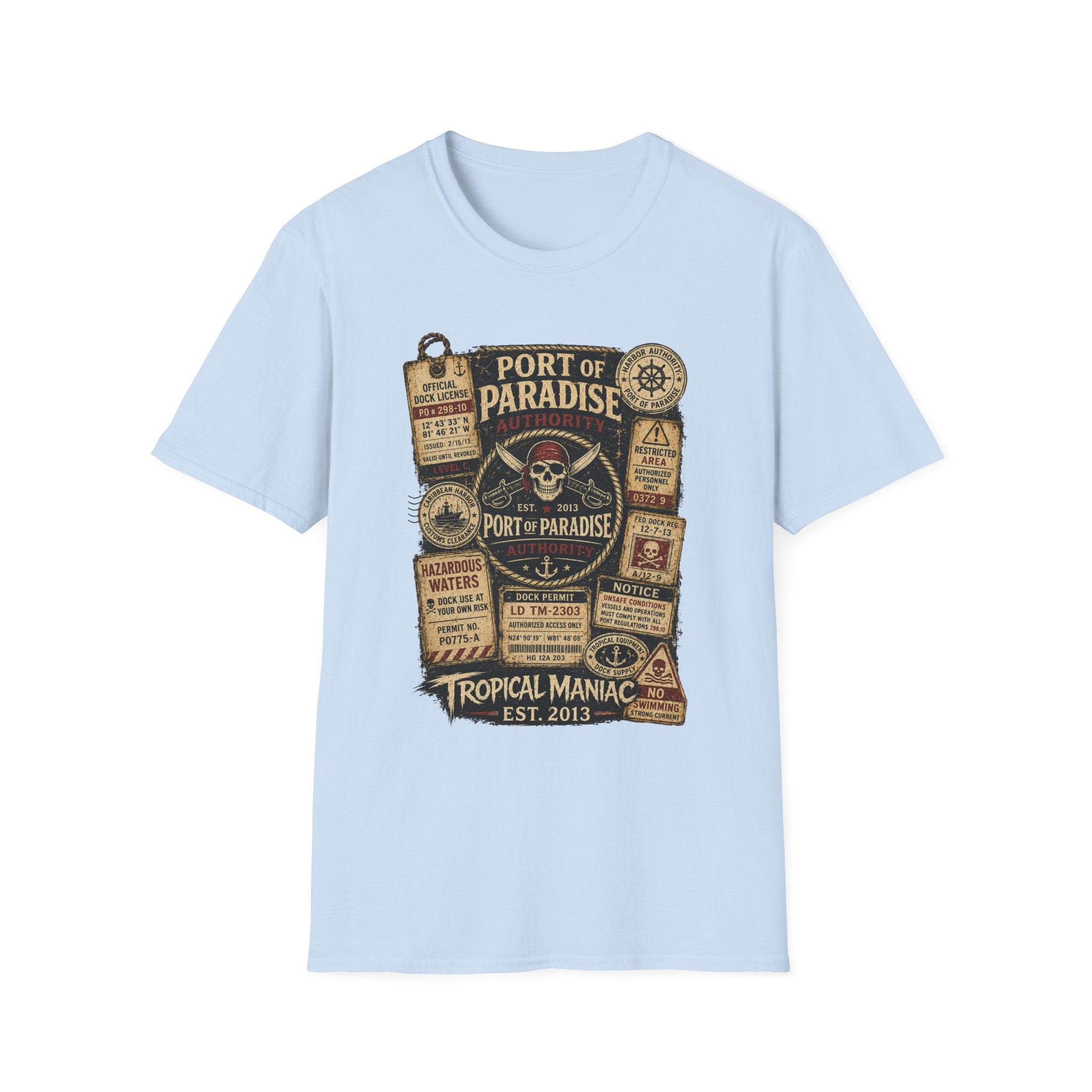 Port of Paradise Graphic T-Shirt
