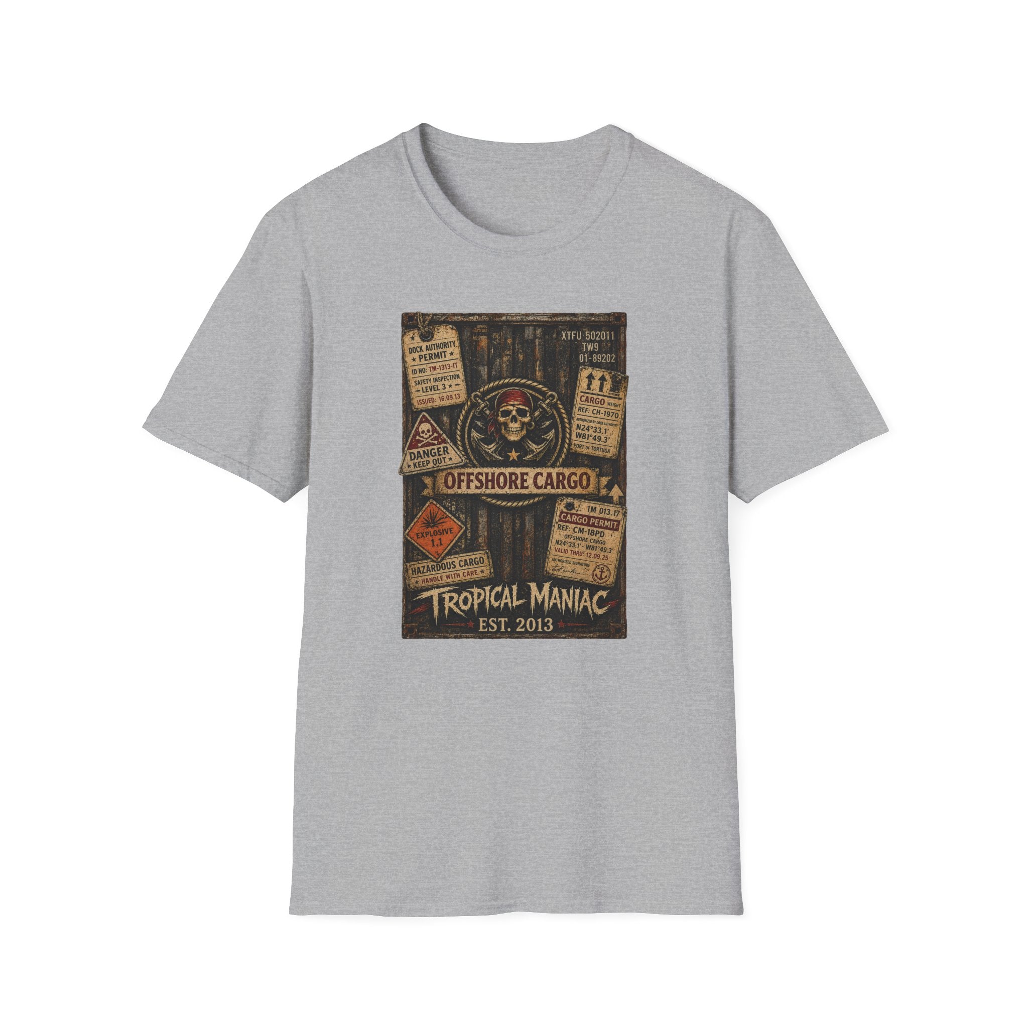 Offshore Cargo Skull T-Shirt