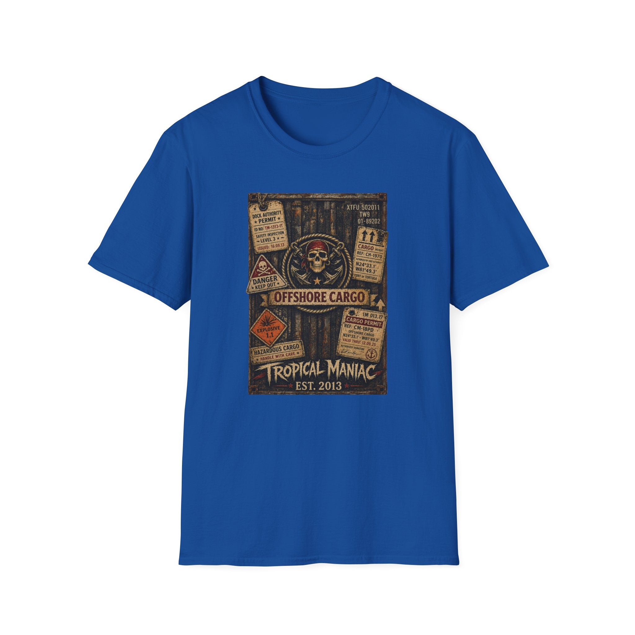 Offshore Cargo Skull T-Shirt