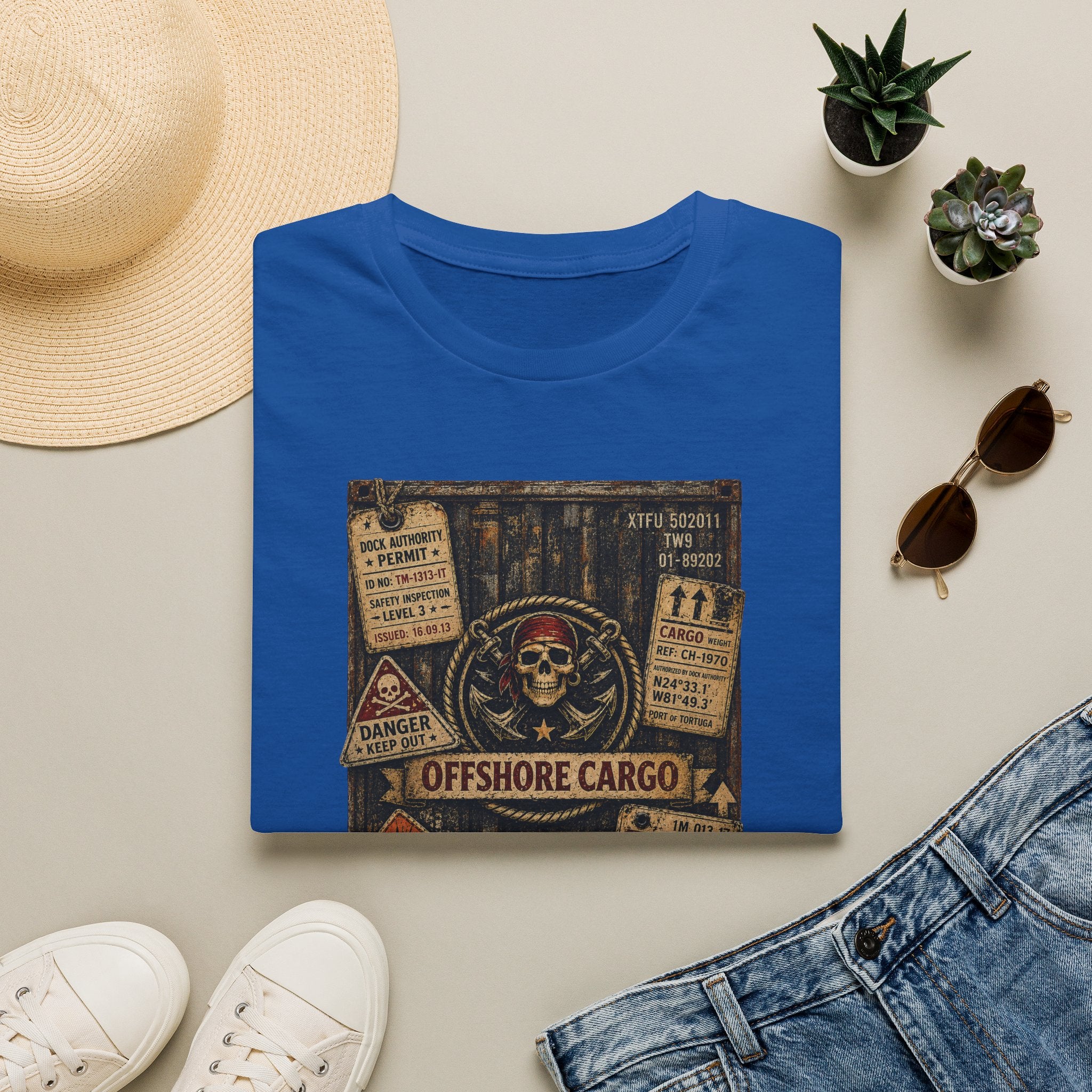 Offshore Cargo Skull T-Shirt