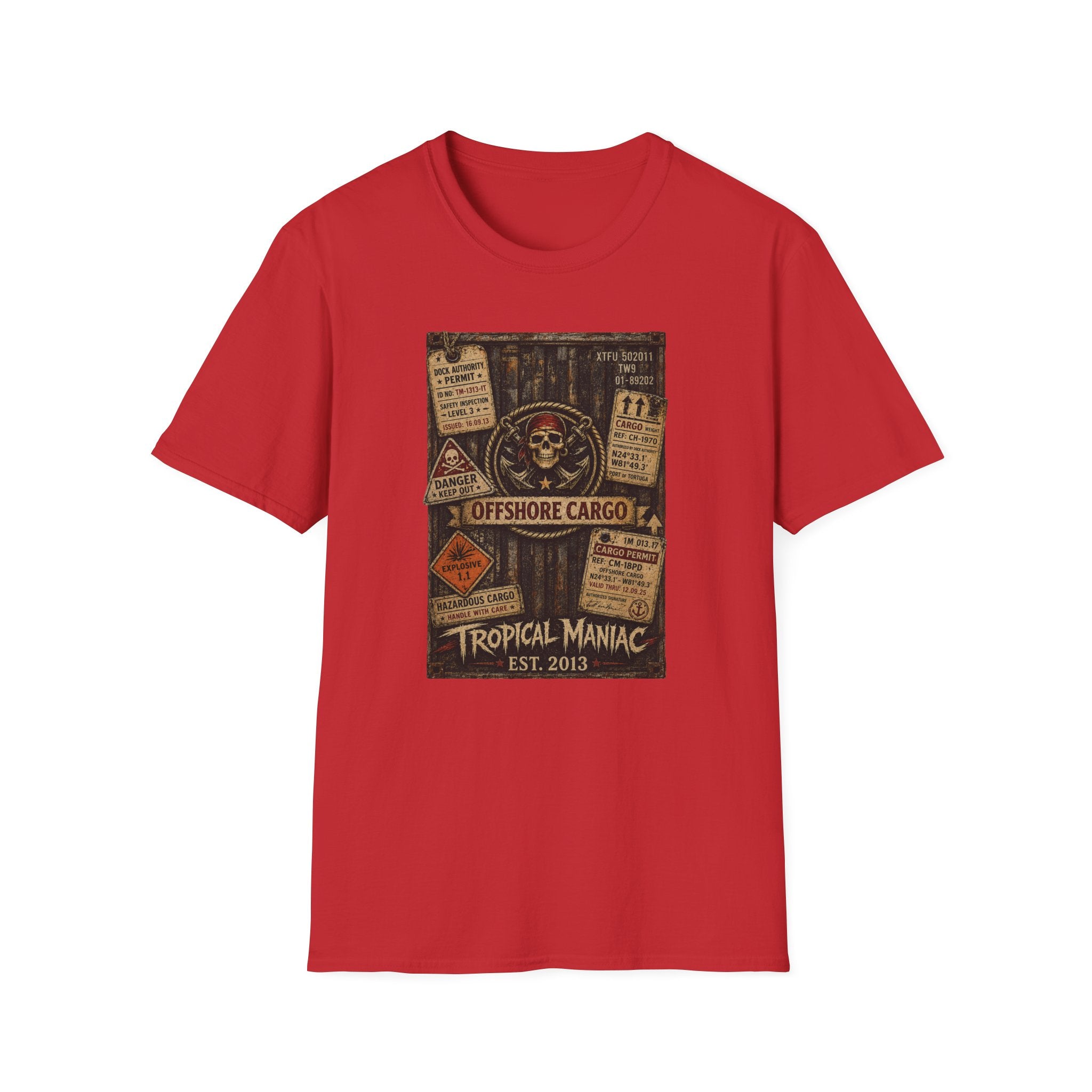 Offshore Cargo Skull T-Shirt