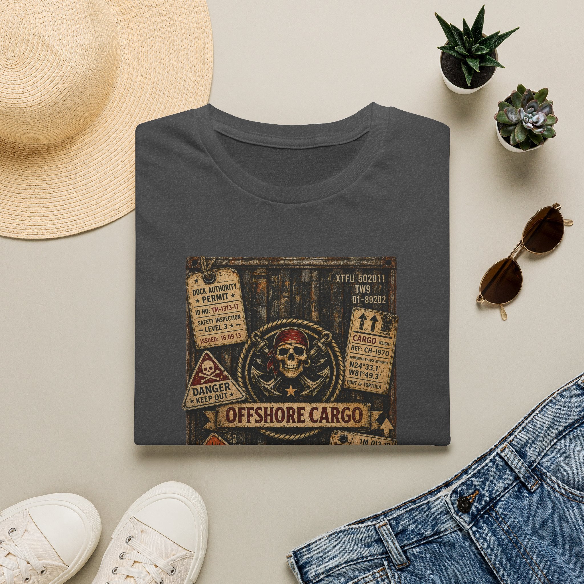 Offshore Cargo Skull T-Shirt