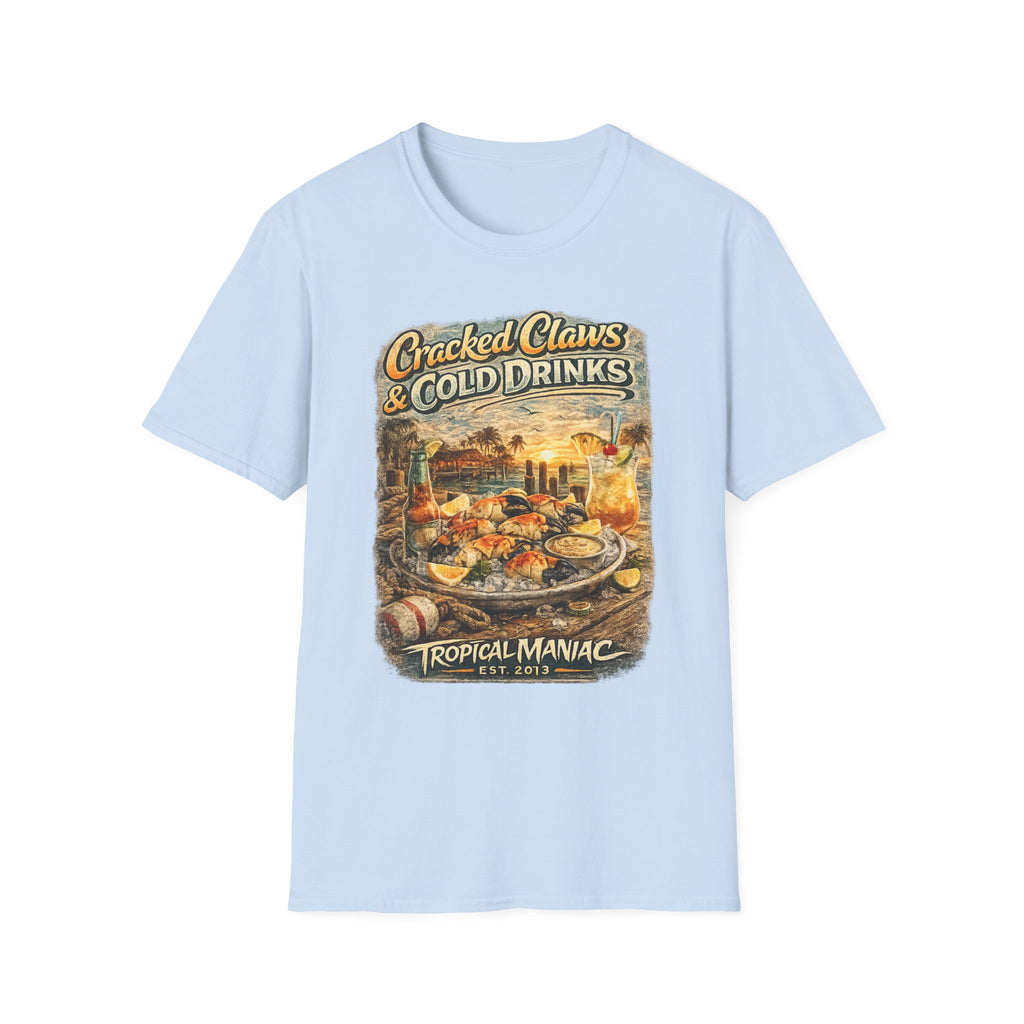 Cracked Claws & Cold Drinks T-Shirt
