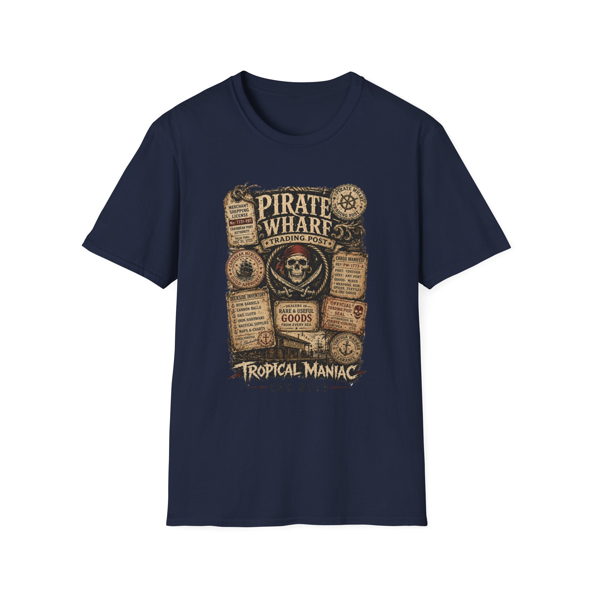 Pirate Wharf Trading Post T-Shirt