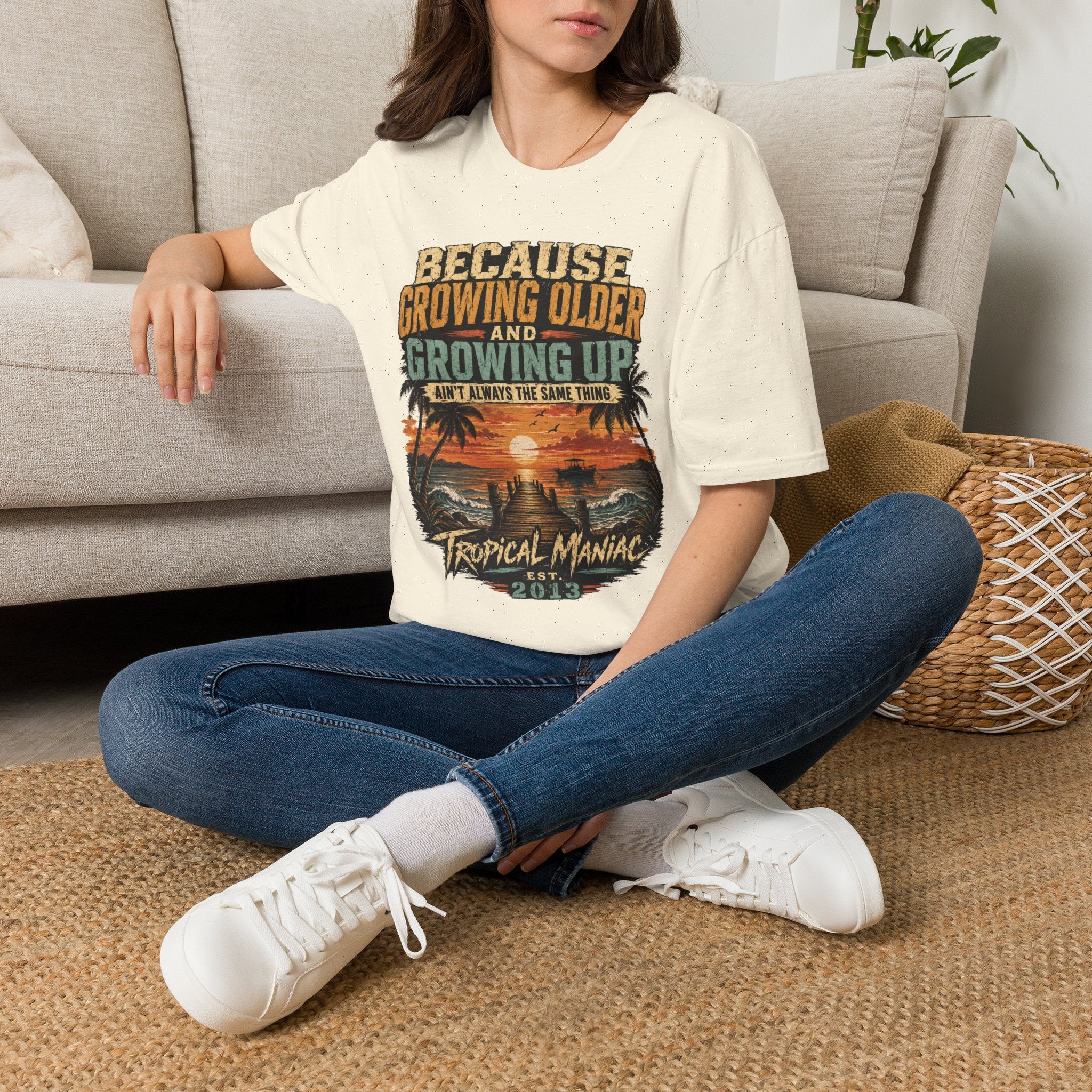 Because Growing Older and Growing Up T-Shirt