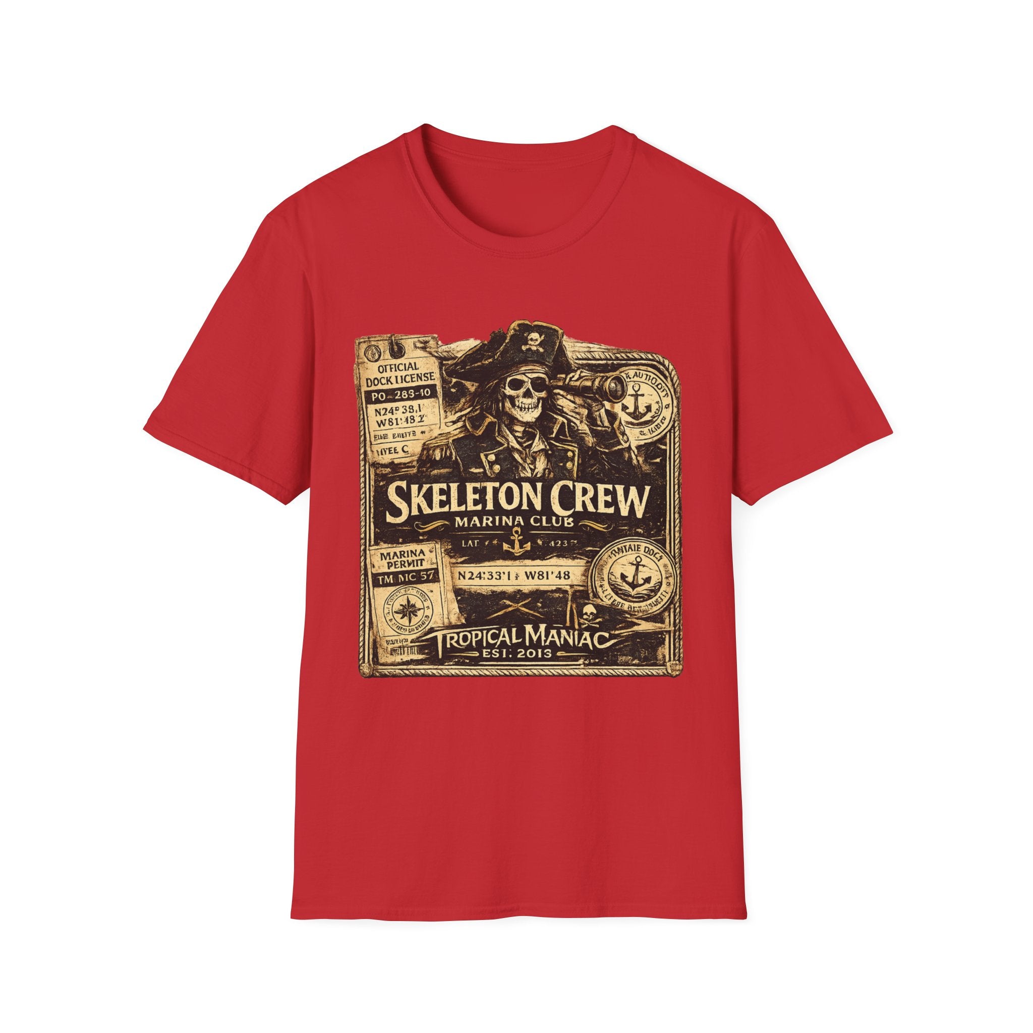 Skeleton Crew Marina Club T-Shirt