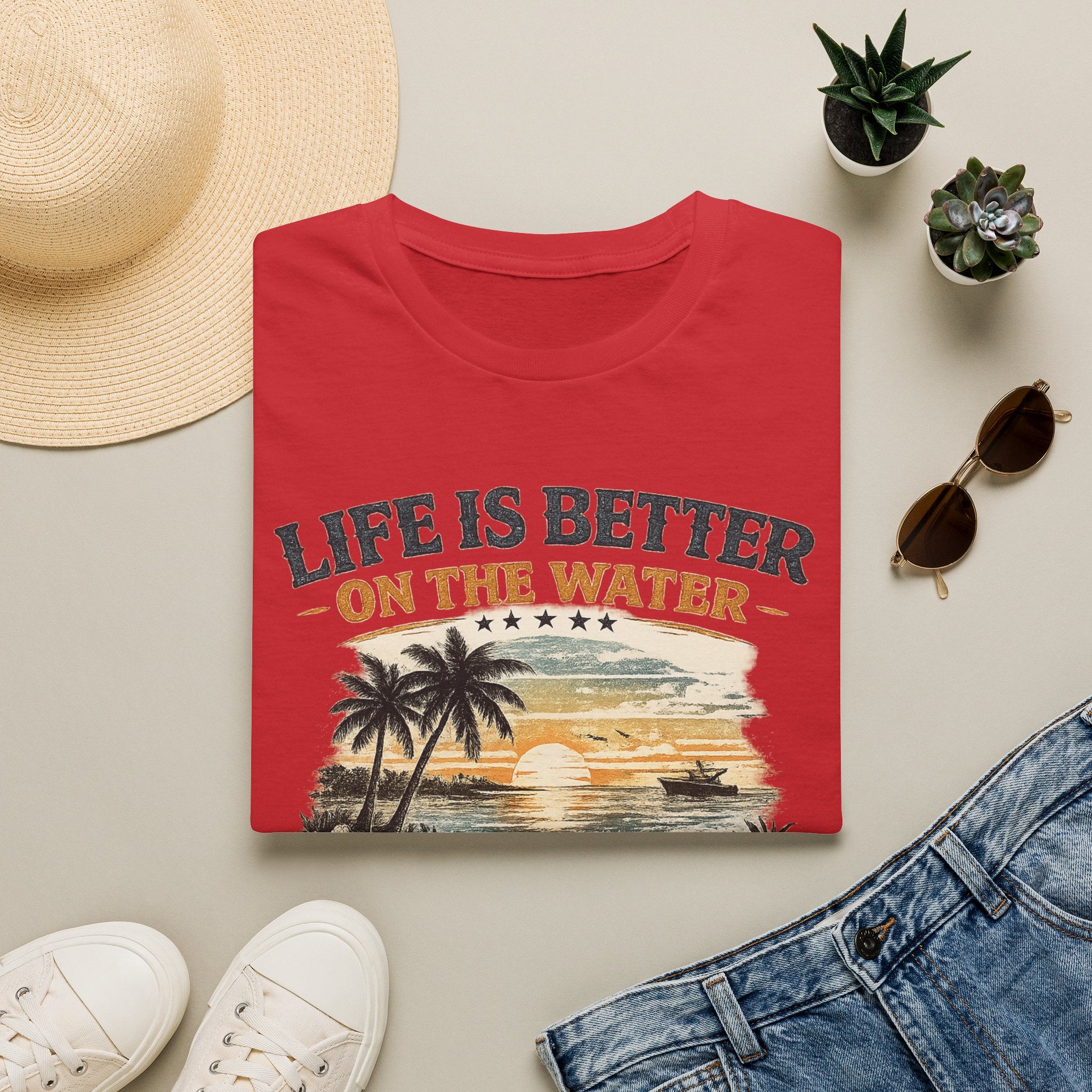 Life Is Better On The Water T-Shirt