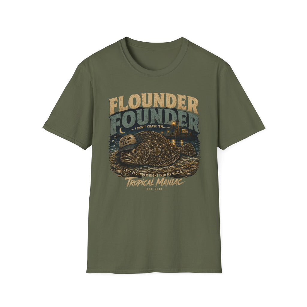 Flounder Founder T-Shirt