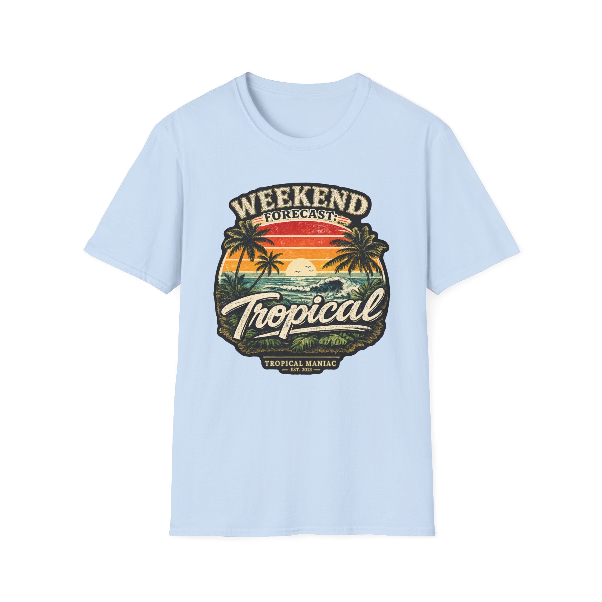Weekend Forecast Tropical T-Shirt