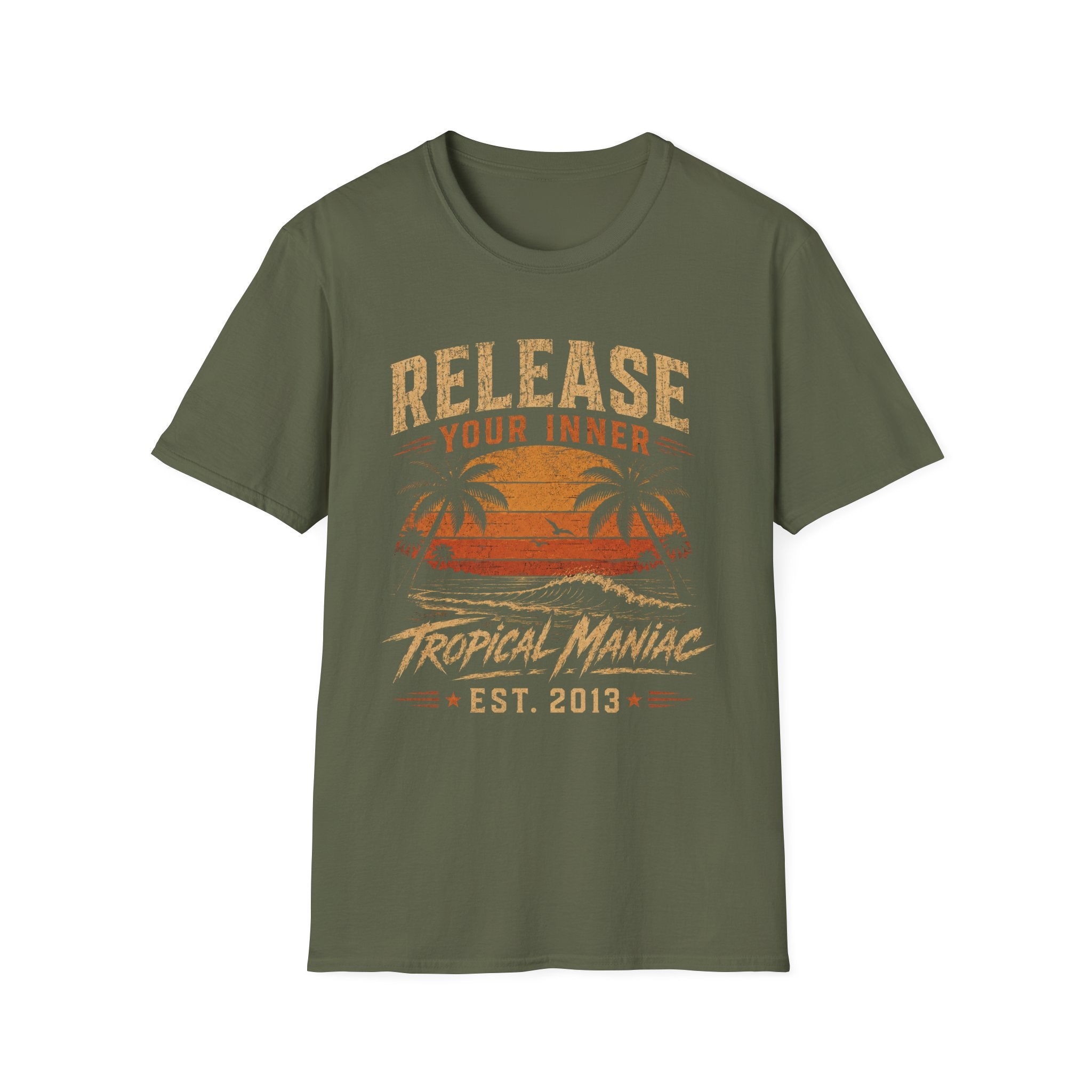 Release Your Inner Tropical Maniac  T-Shirt