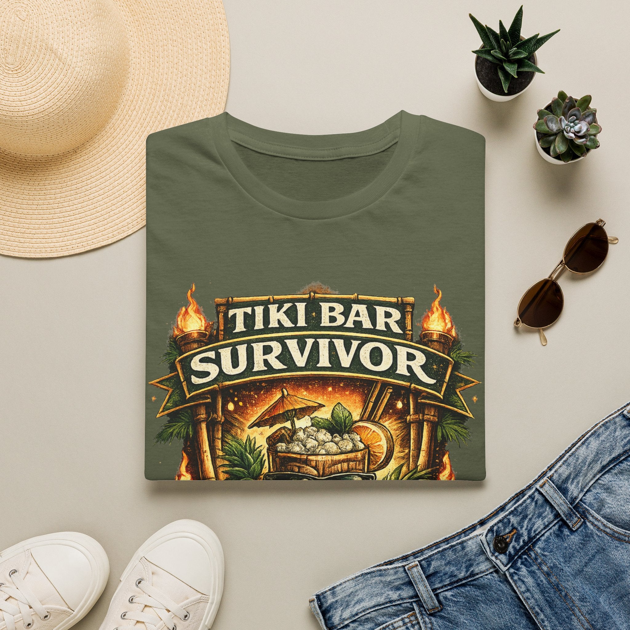 Tiki Bar Survivor T-Shirt