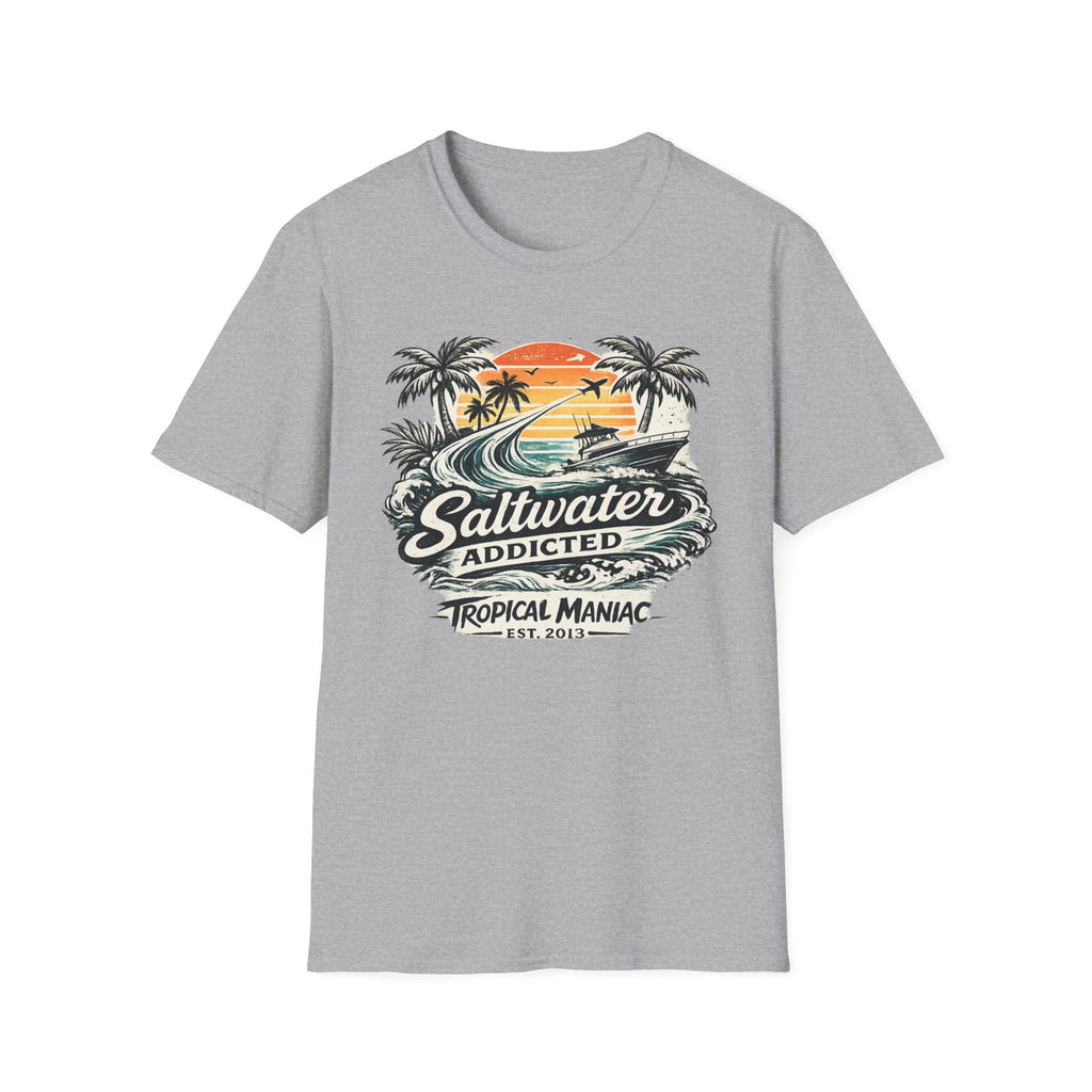 Saltwater Addicted Beach T-Shirt