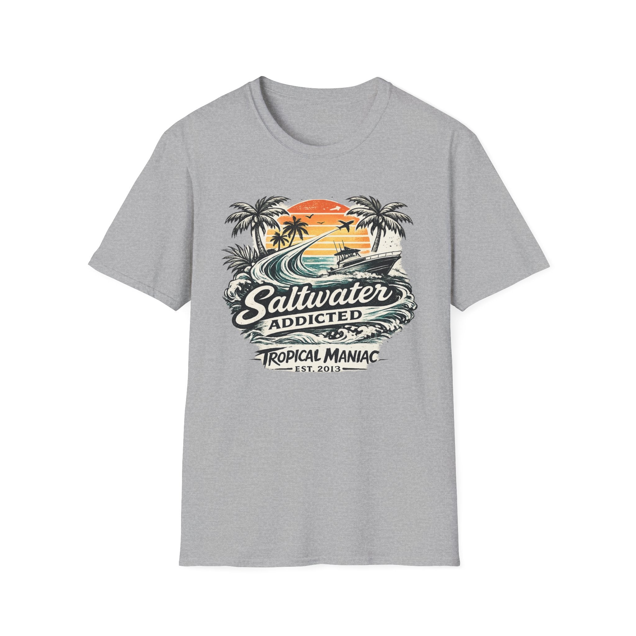 Saltwater Addicted Beach T-Shirt