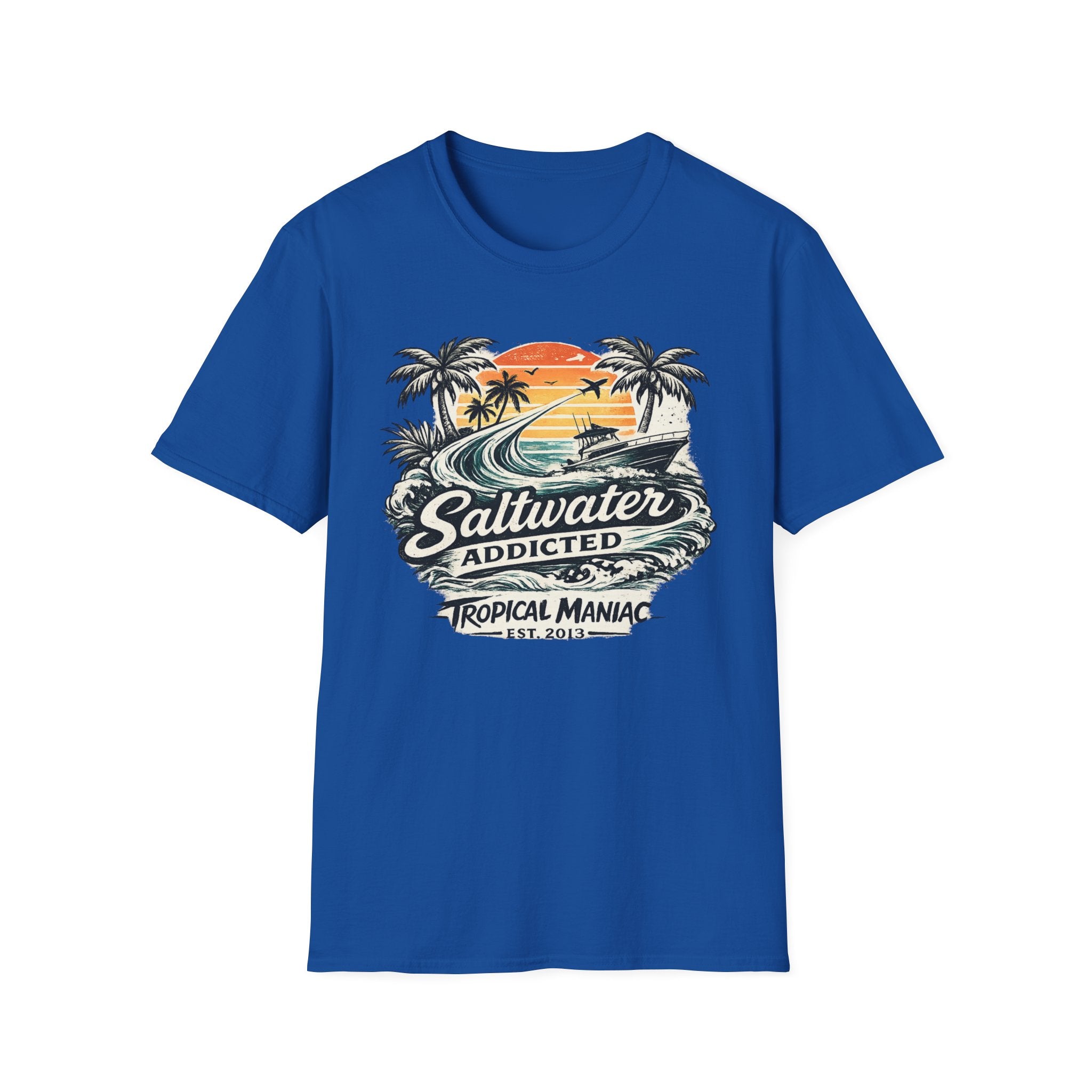 Saltwater Addicted Beach T-Shirt