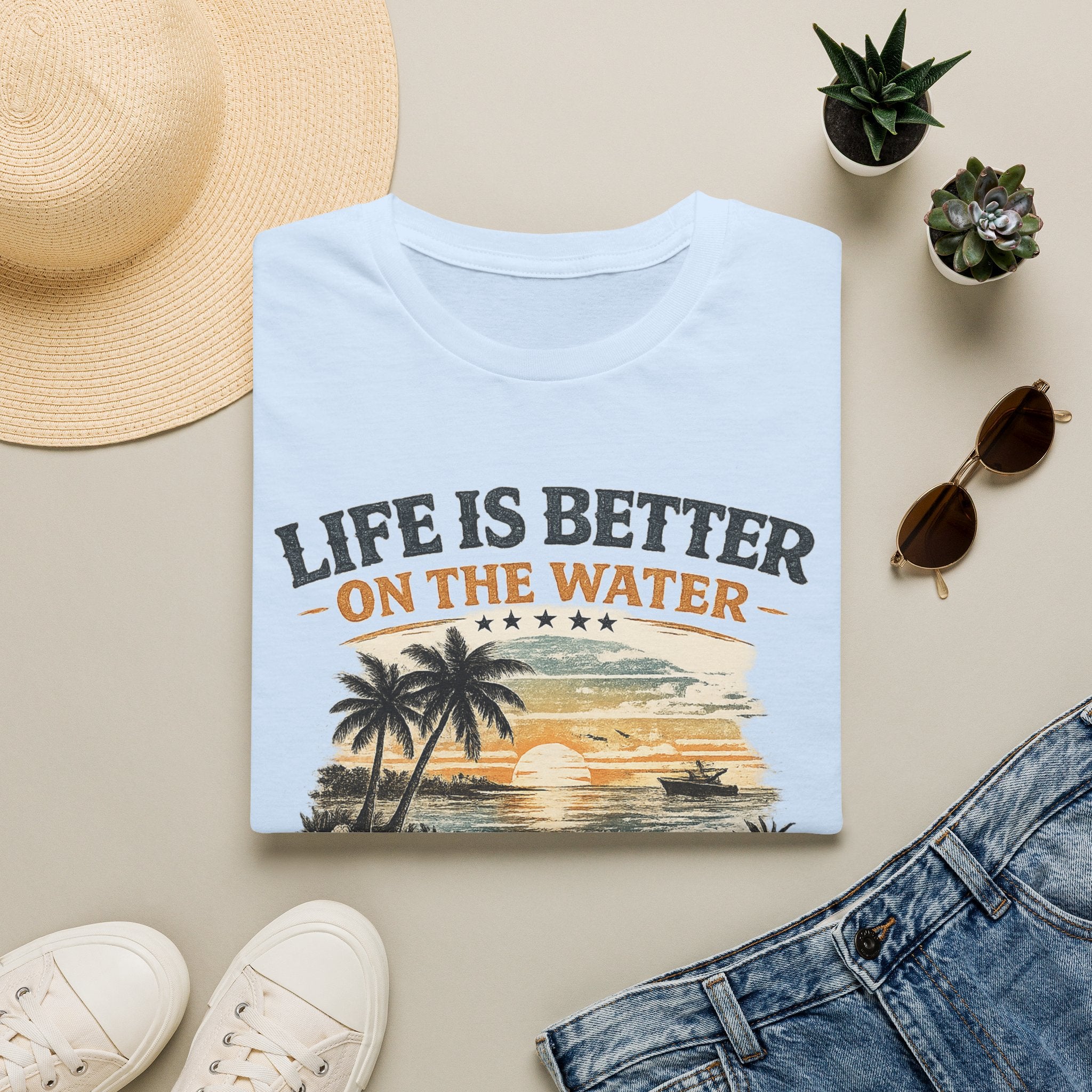 Life Is Better On The Water T-Shirt
