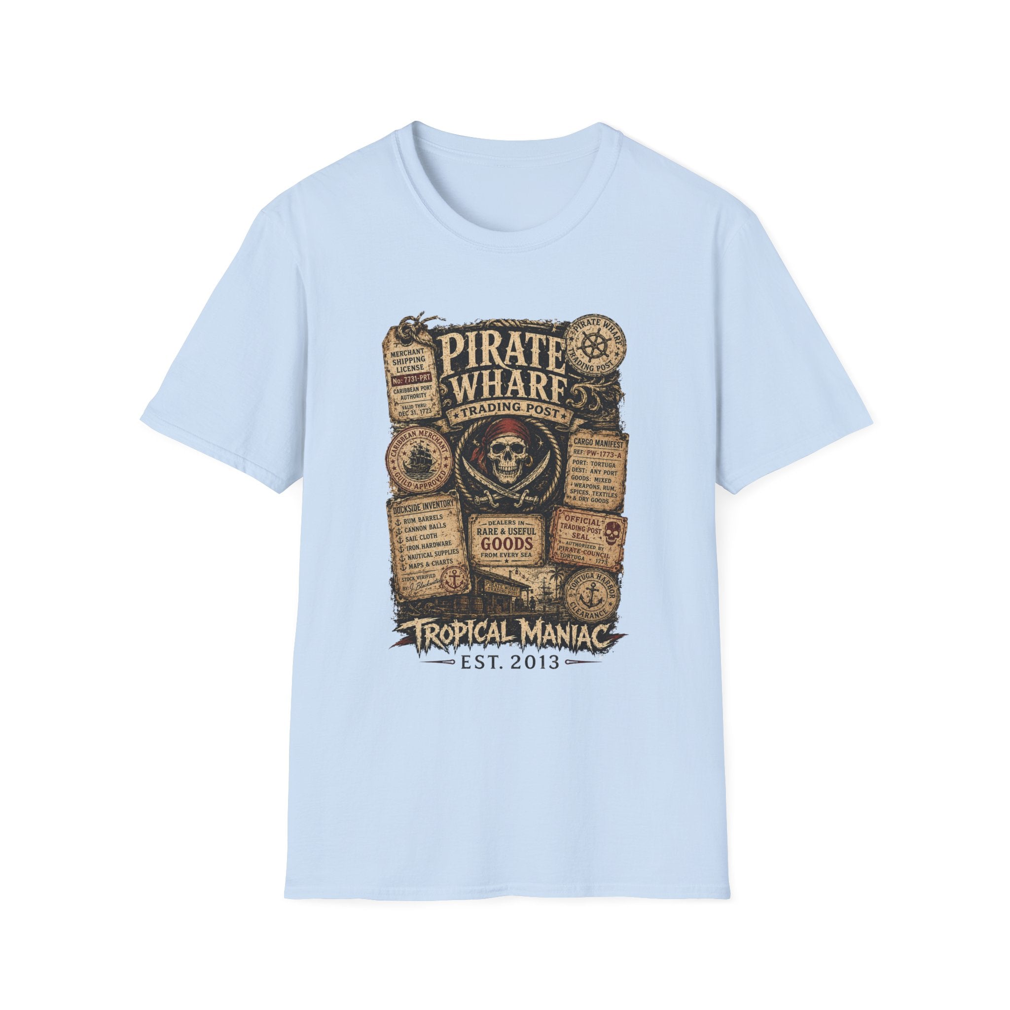 Pirate Wharf Trading Post T-Shirt