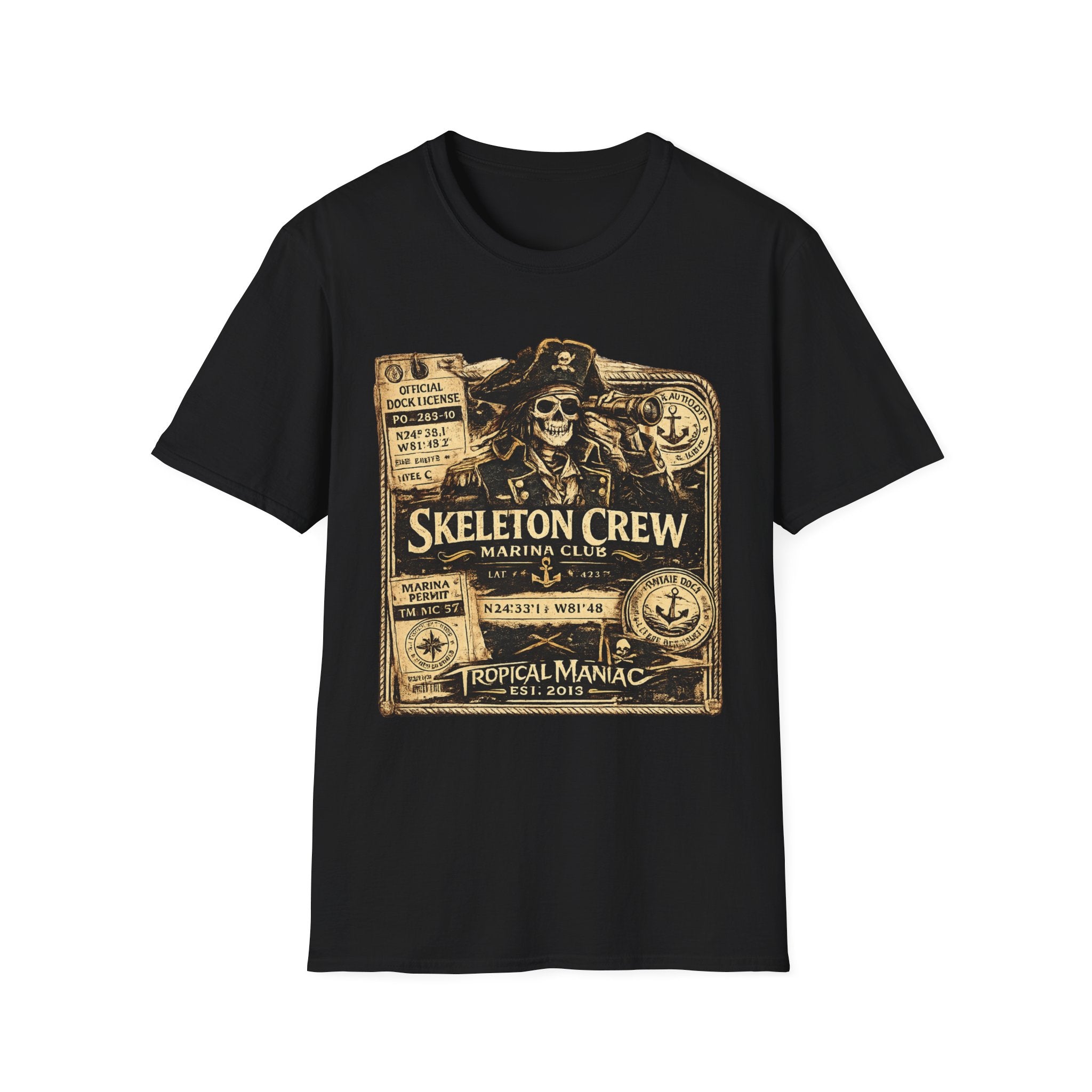Skeleton Crew Marina Club T-Shirt