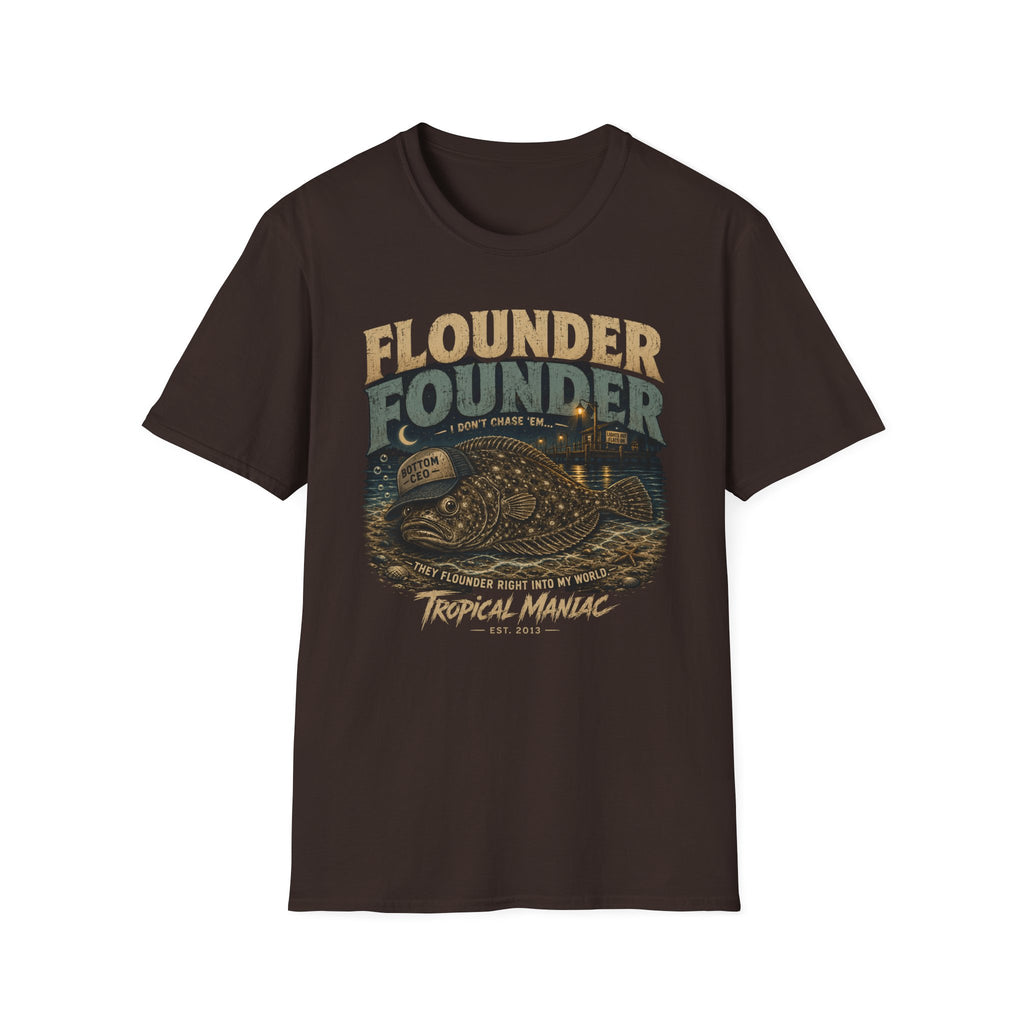 Flounder Founder T-Shirt