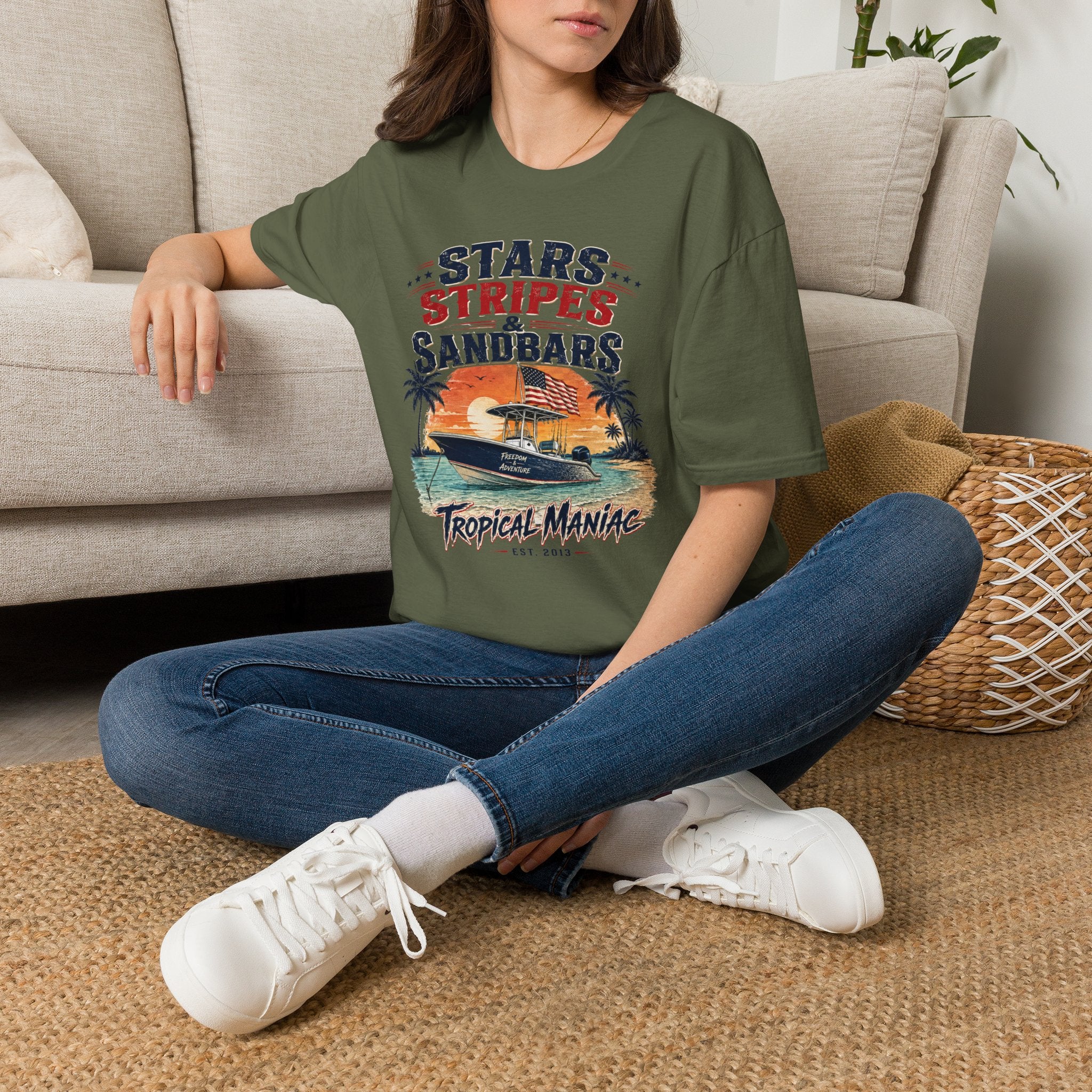 Stars, Stripes & Sandbars T-Shirt