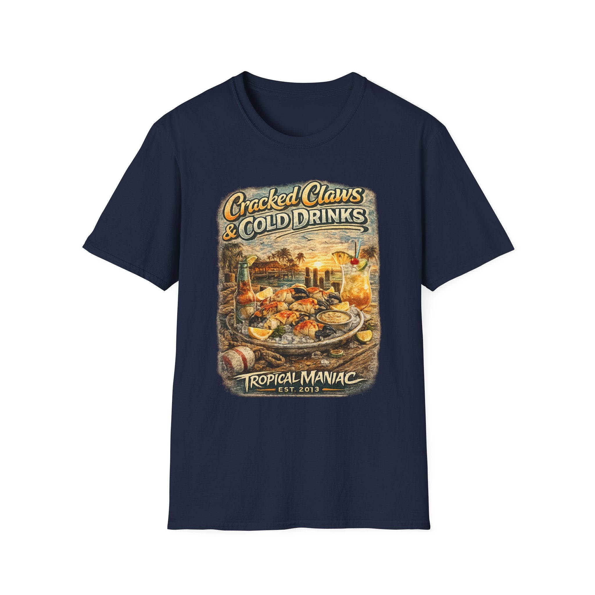 Cracked Claws & Cold Drinks T-Shirt