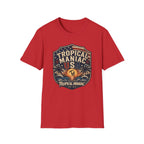 Tropical Maniac USA T-Shirt — Vintage Beach Palm Graphic Tee