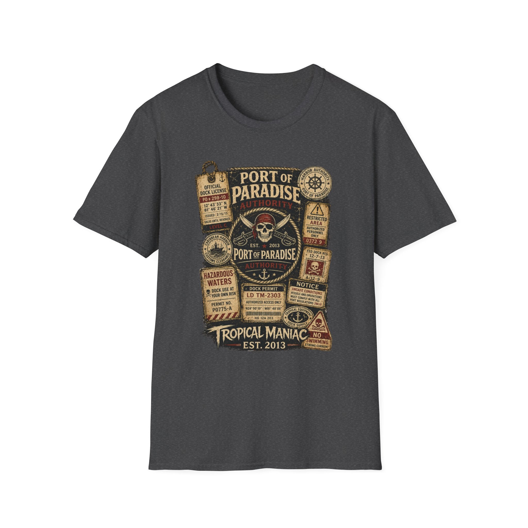 Port of Paradise Graphic T-Shirt