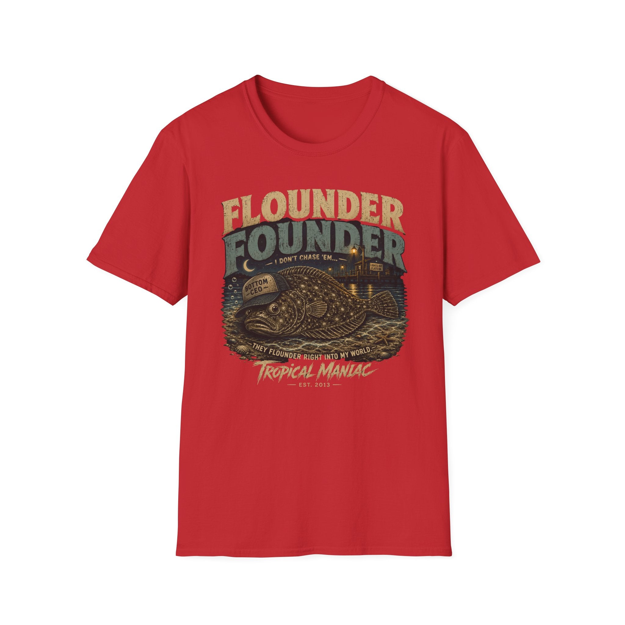Flounder Founder T-Shirt