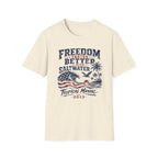 Freedom Taste Better with Saltwater T-Shirt