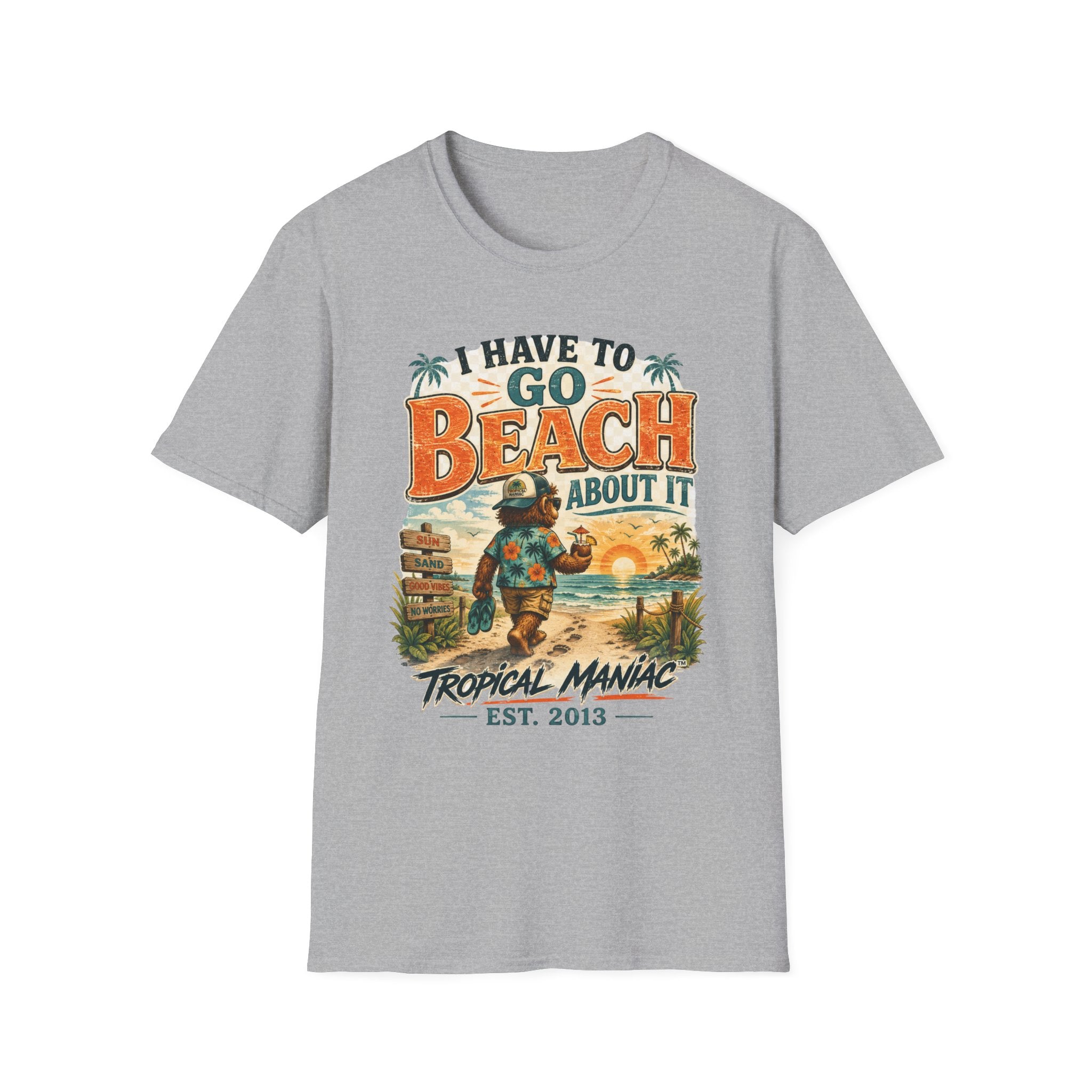 I Have To Go Beach About It T-Shirt