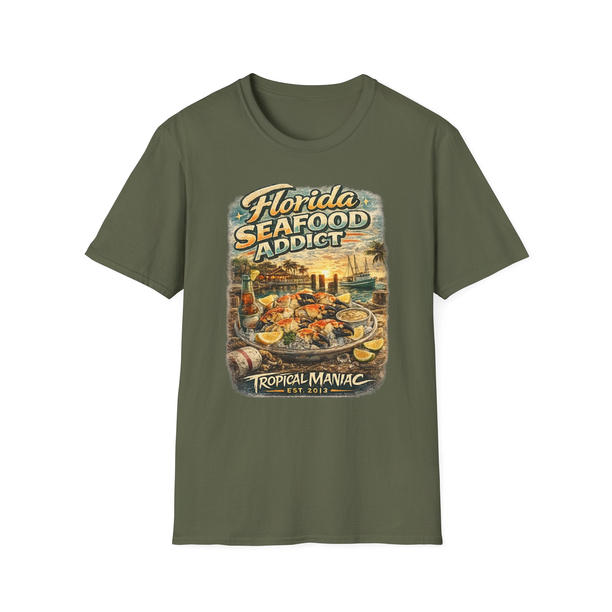 Florida Seafood Addict T-Shirt