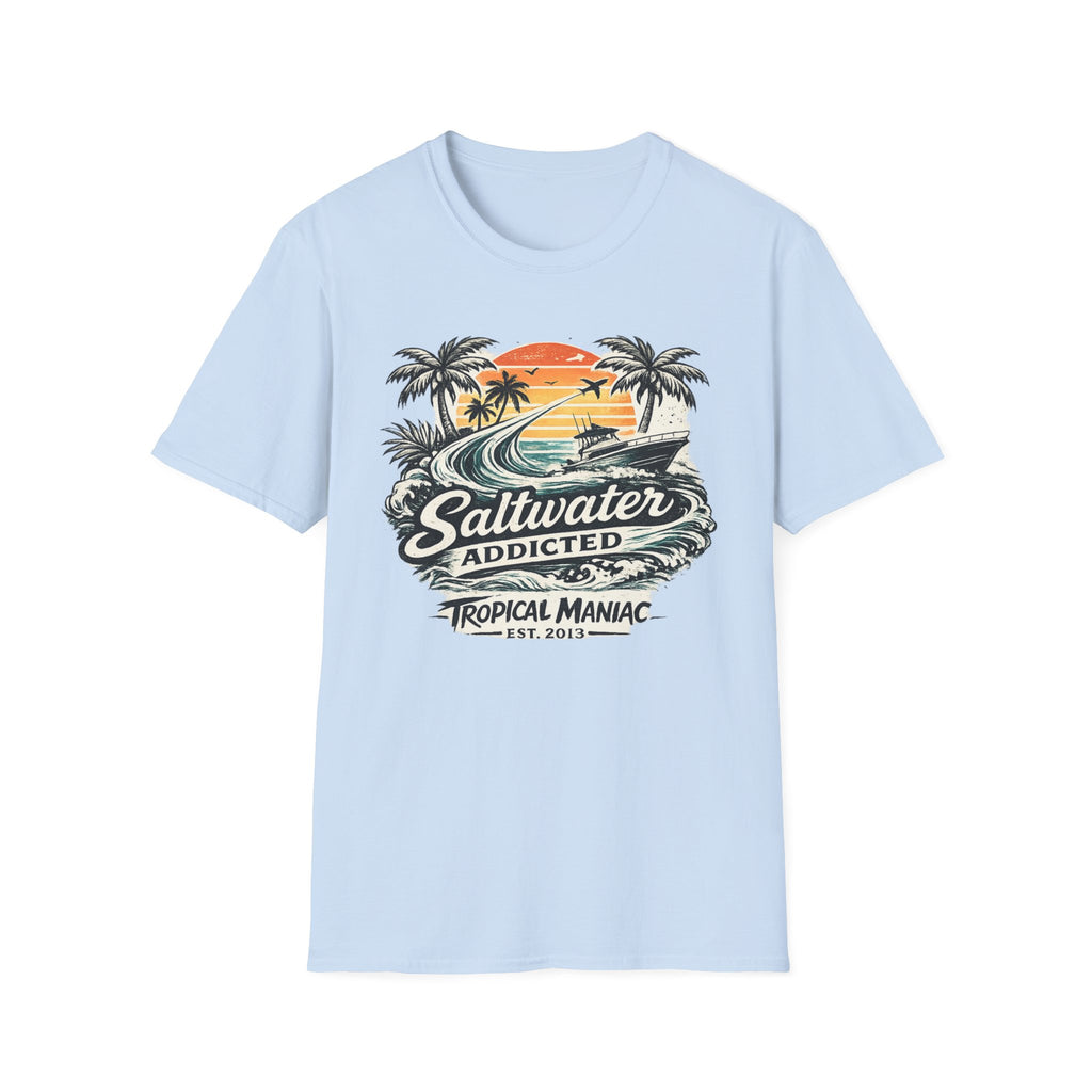 Saltwater Addicted Beach T-Shirt