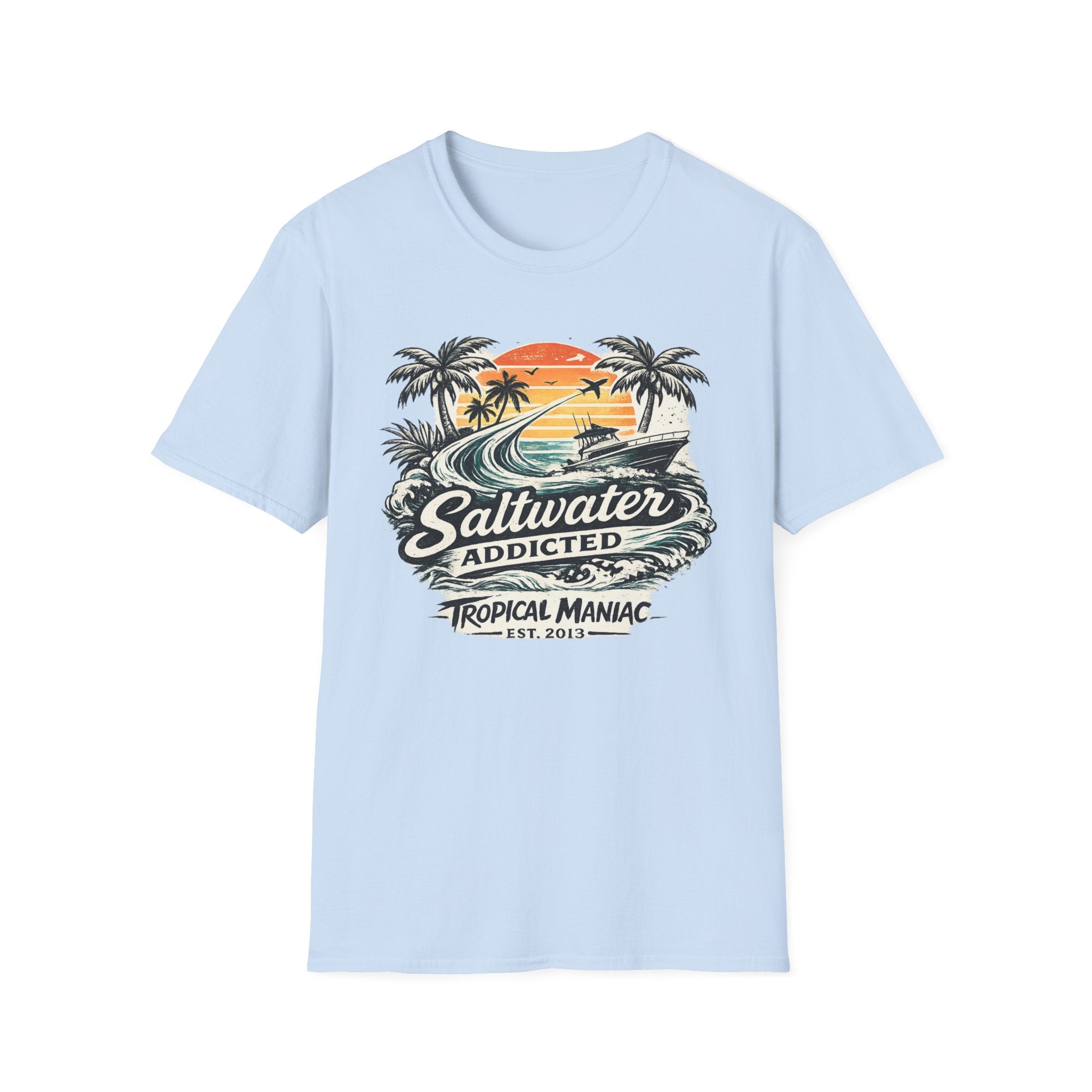 Saltwater Addicted Beach T-Shirt