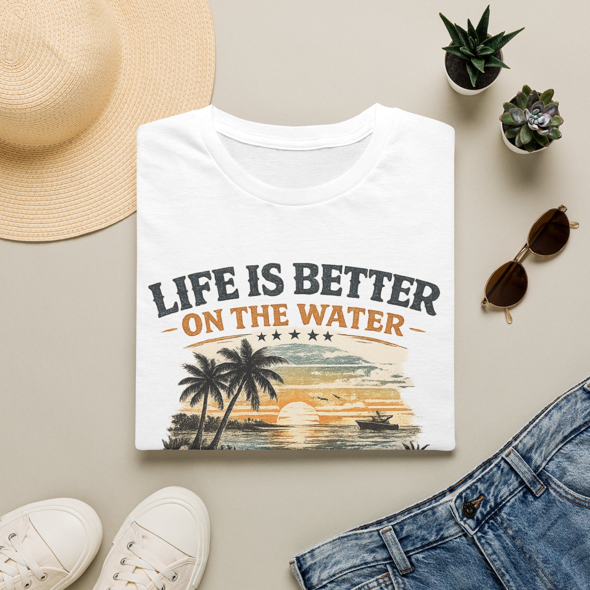 Life Is Better On The Water T-Shirt