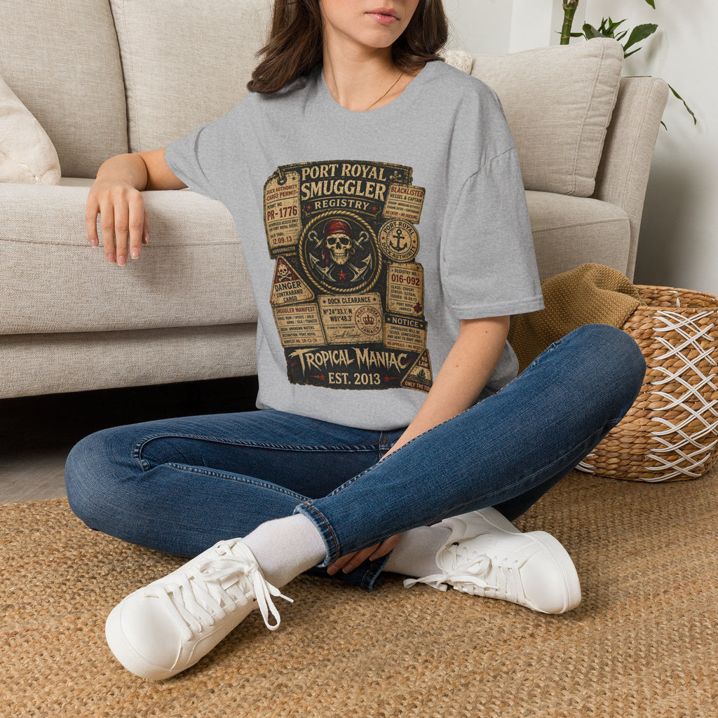 Smuggler Registry Skull T-Shirt
