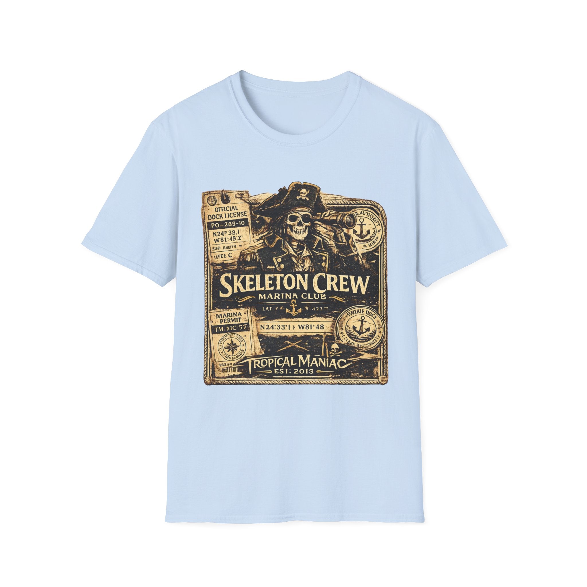 Skeleton Crew Marina Club T-Shirt