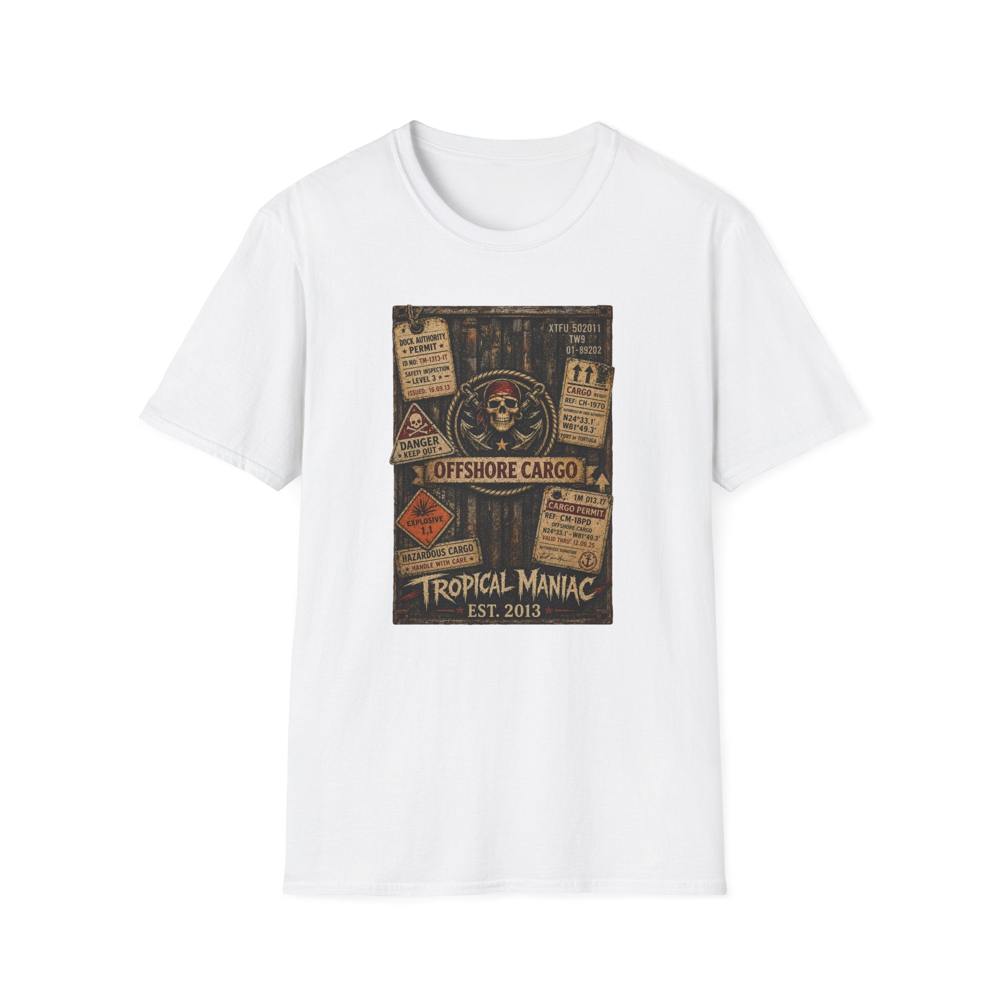 Offshore Cargo Skull T-Shirt