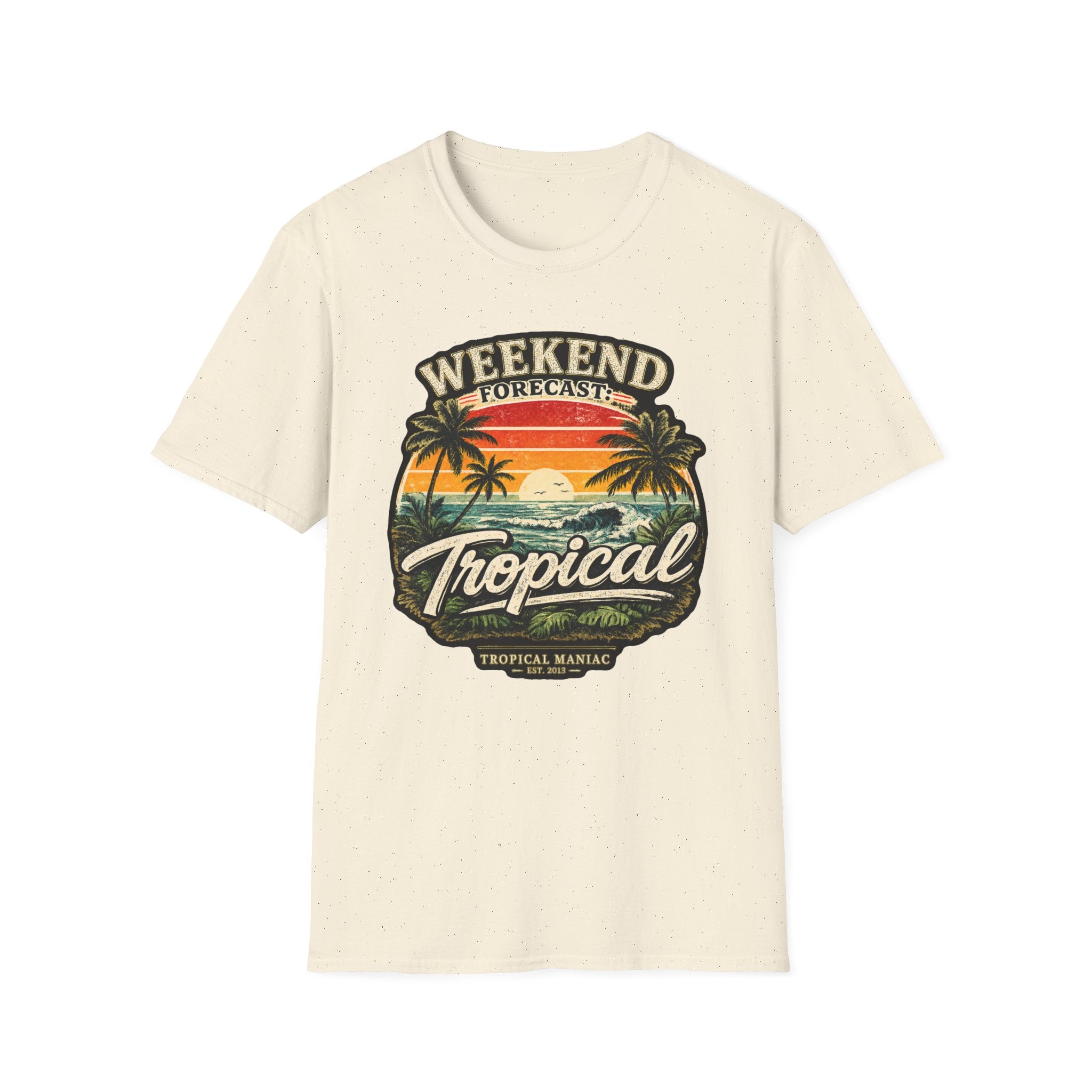 Weekend Forecast Tropical T-Shirt