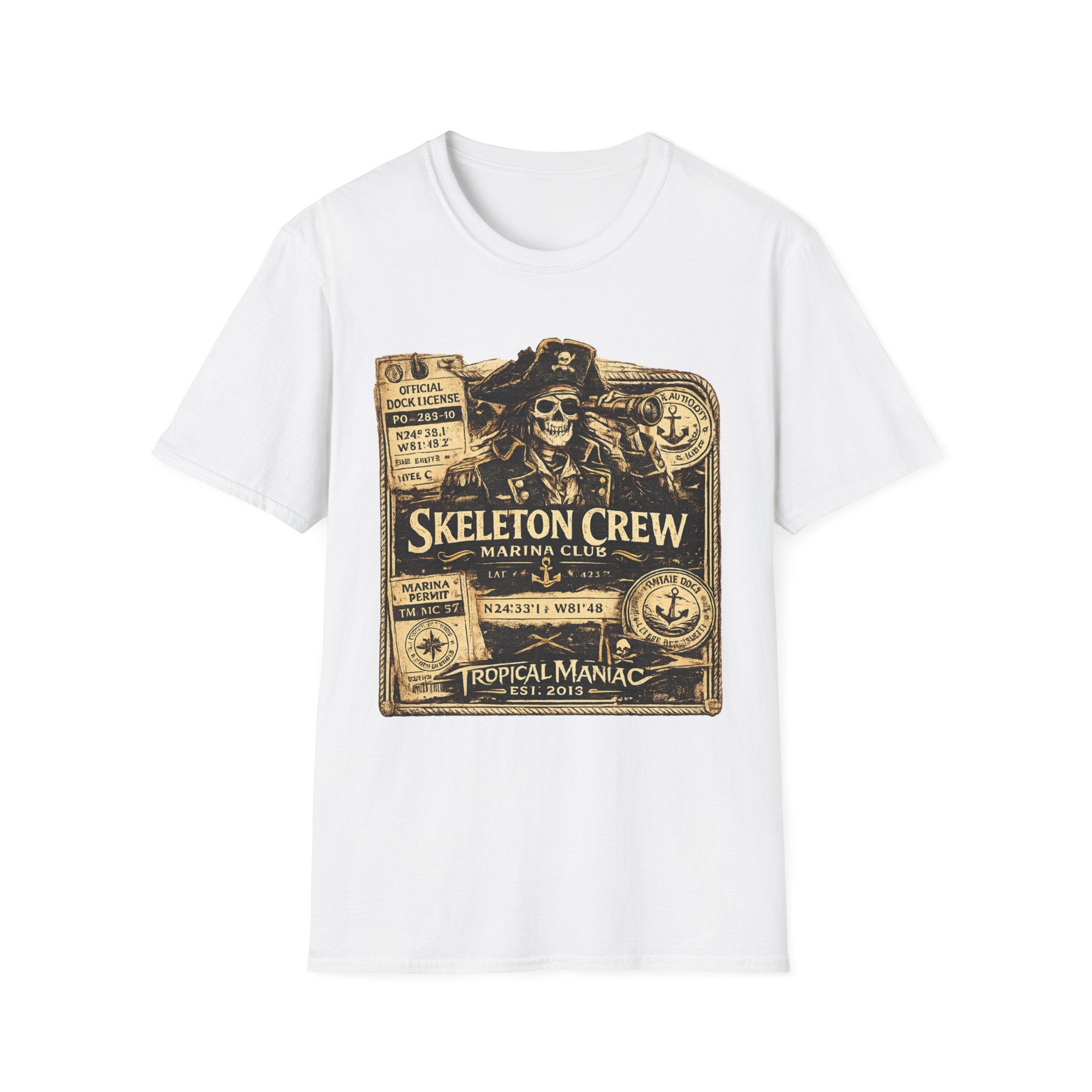 Skeleton Crew Marina Club T-Shirt