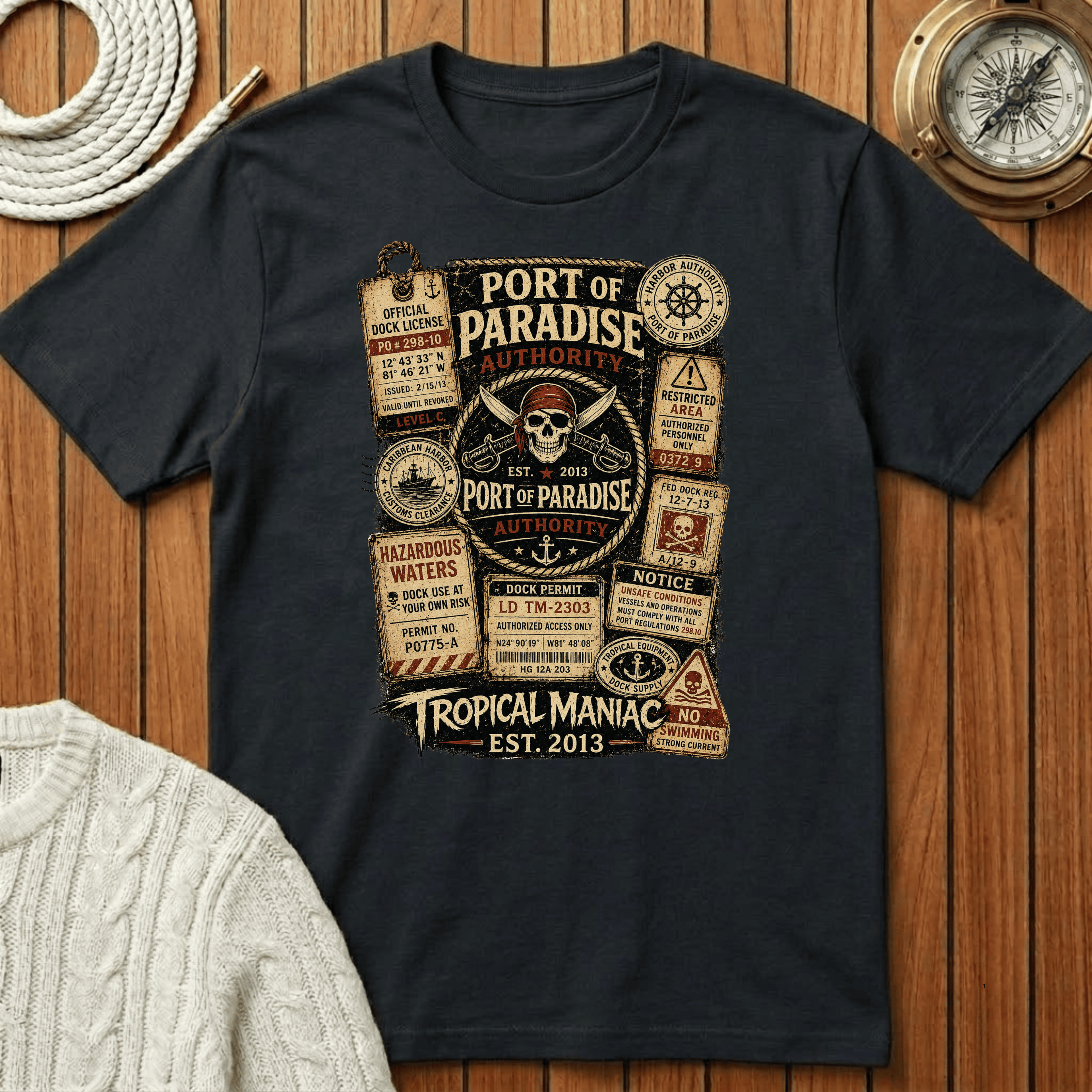 Port of Paradise T-Shirt