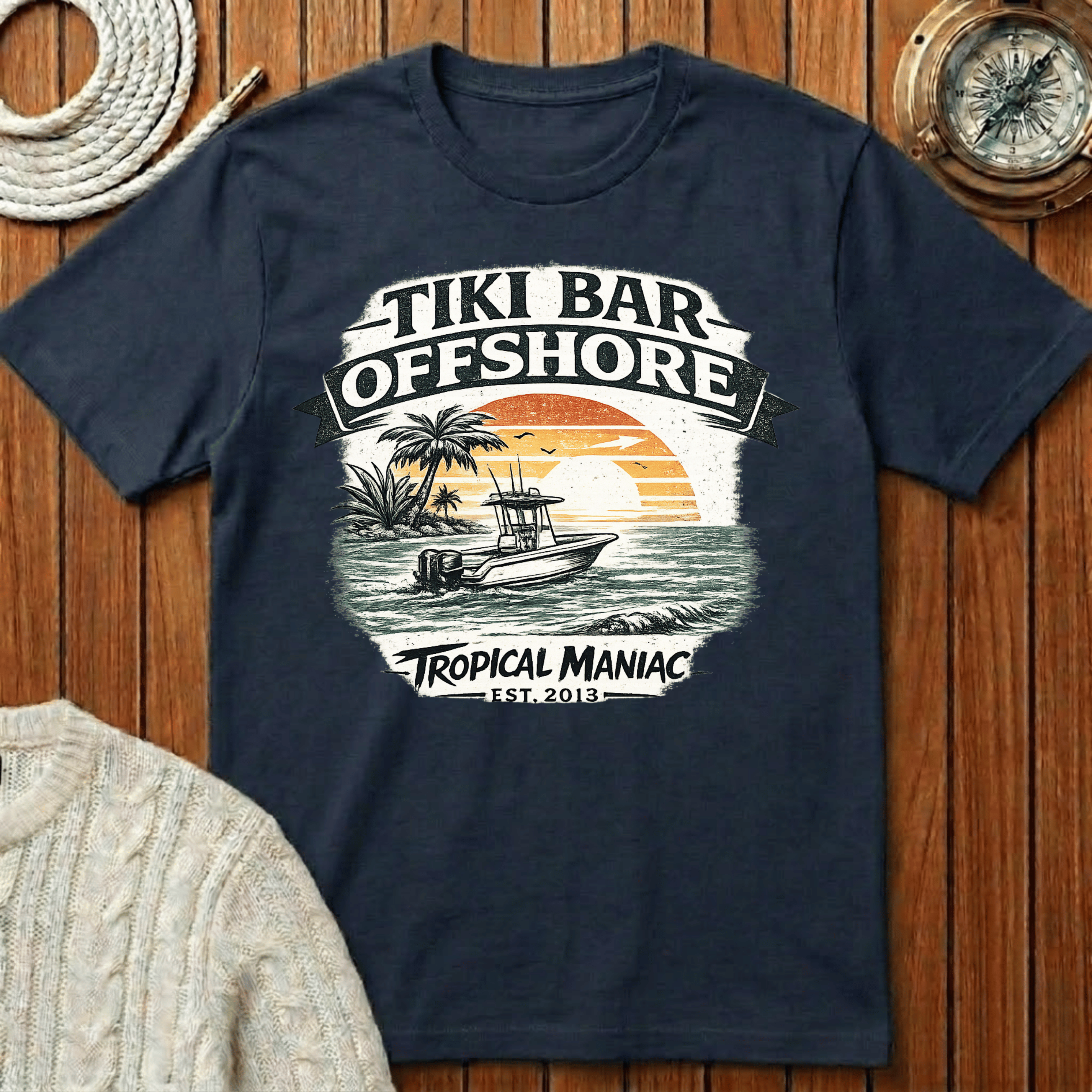 Tiki Bar Offshore T-Shirt
