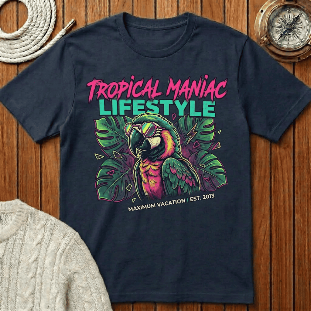 Tropical Maniac Lifestyle T-Shirt