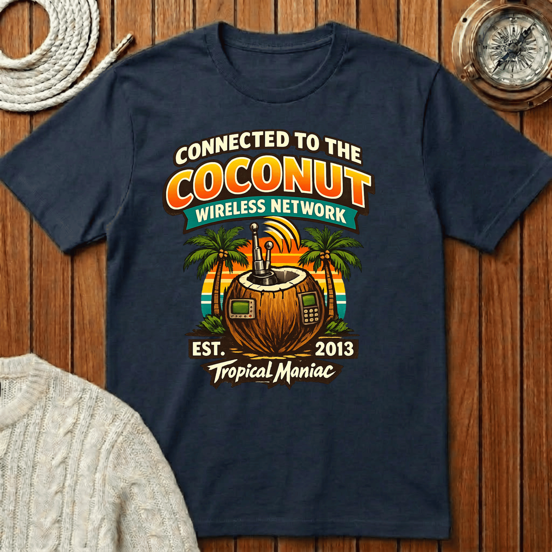 Connected To The Coconut T-Shirt
