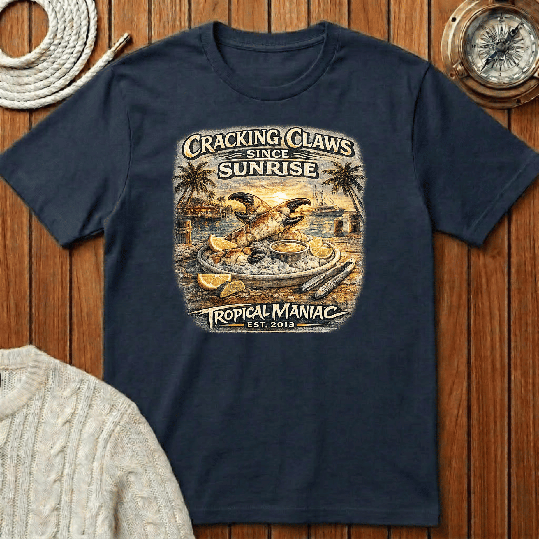 Cracking Claws Since Sunrise T-Shirt