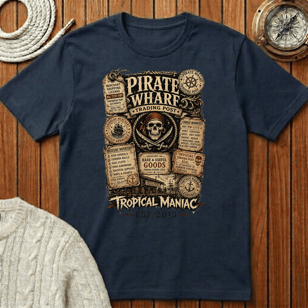 Pirate Wharf Trading Post T-Shirt