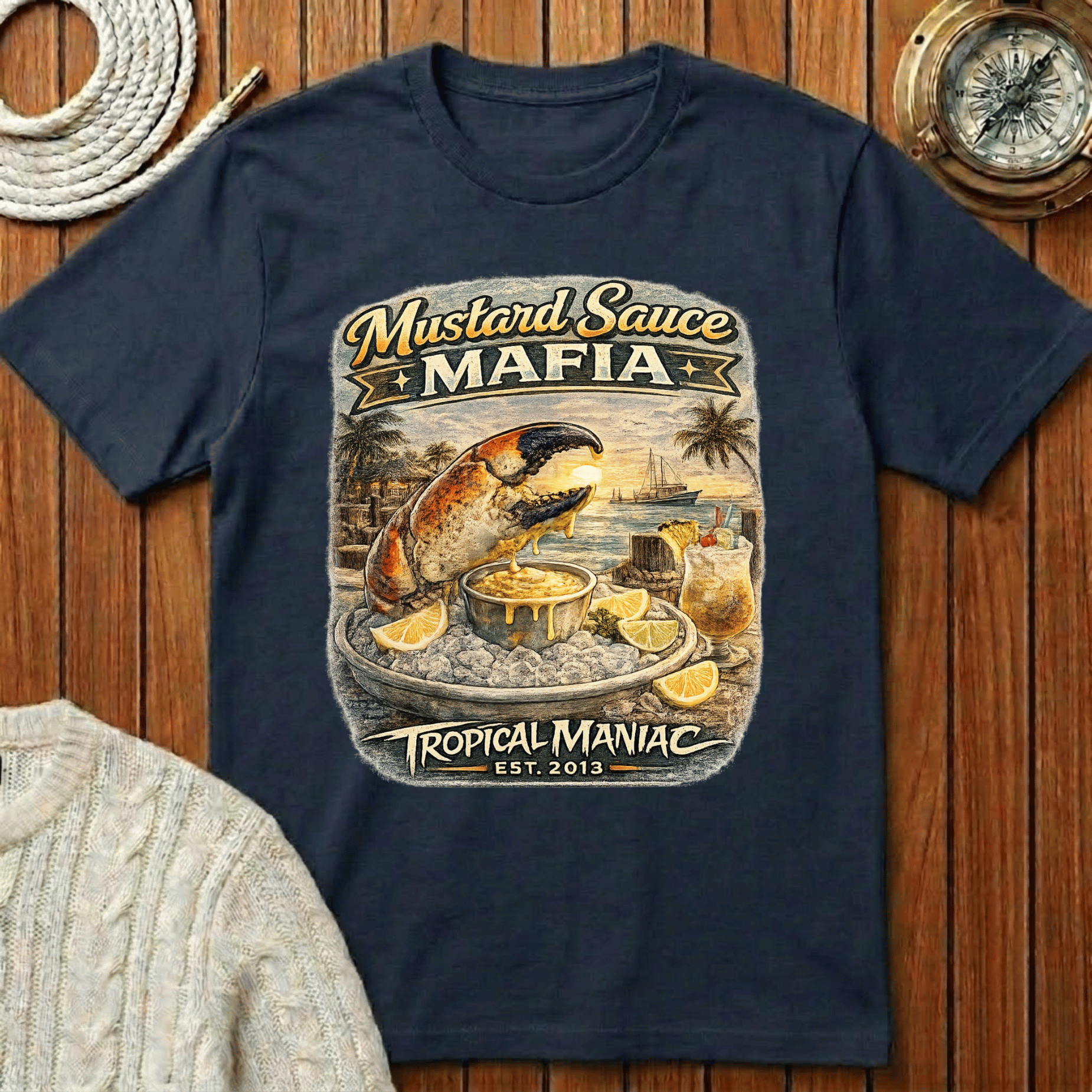 Mustard Sauce Mafia T-Shirt