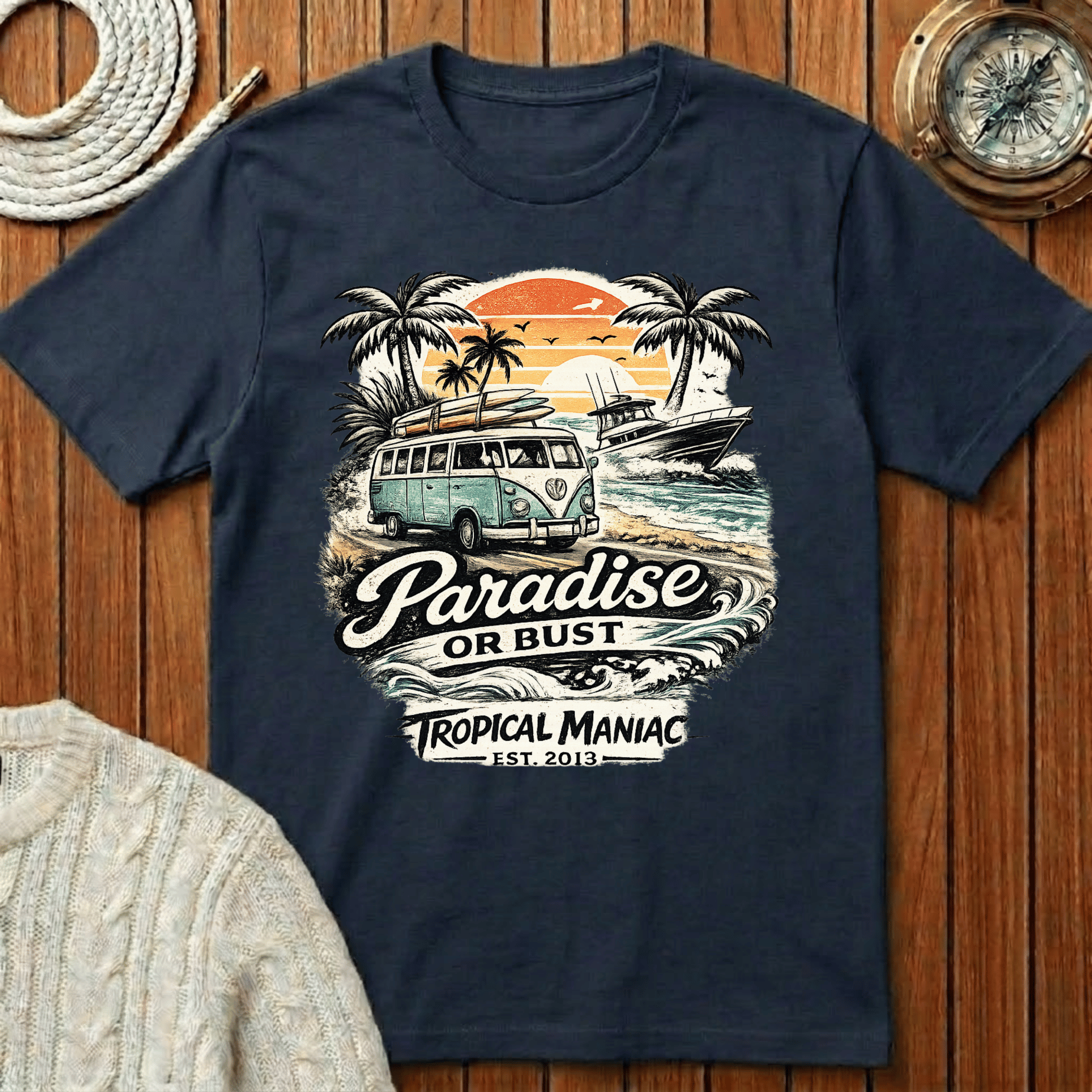 Paradise or Bust T-Shirt