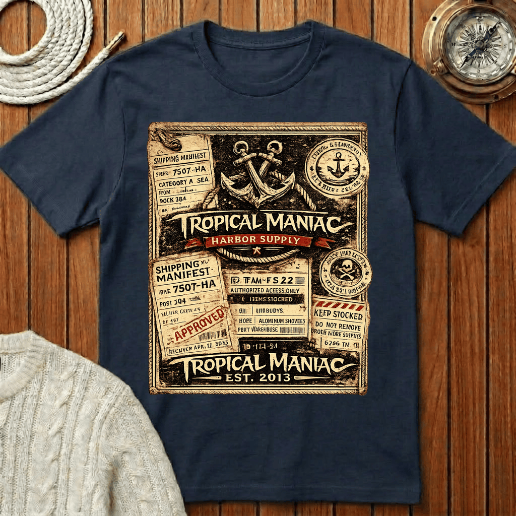 Tropical Maniac Harbor Supply T-Shirt