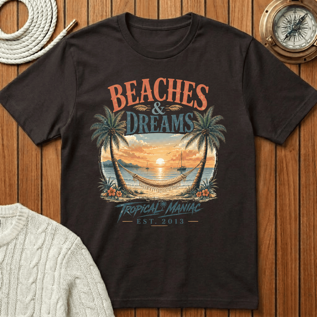 Beaches & Dreams Sunset T-Shirt