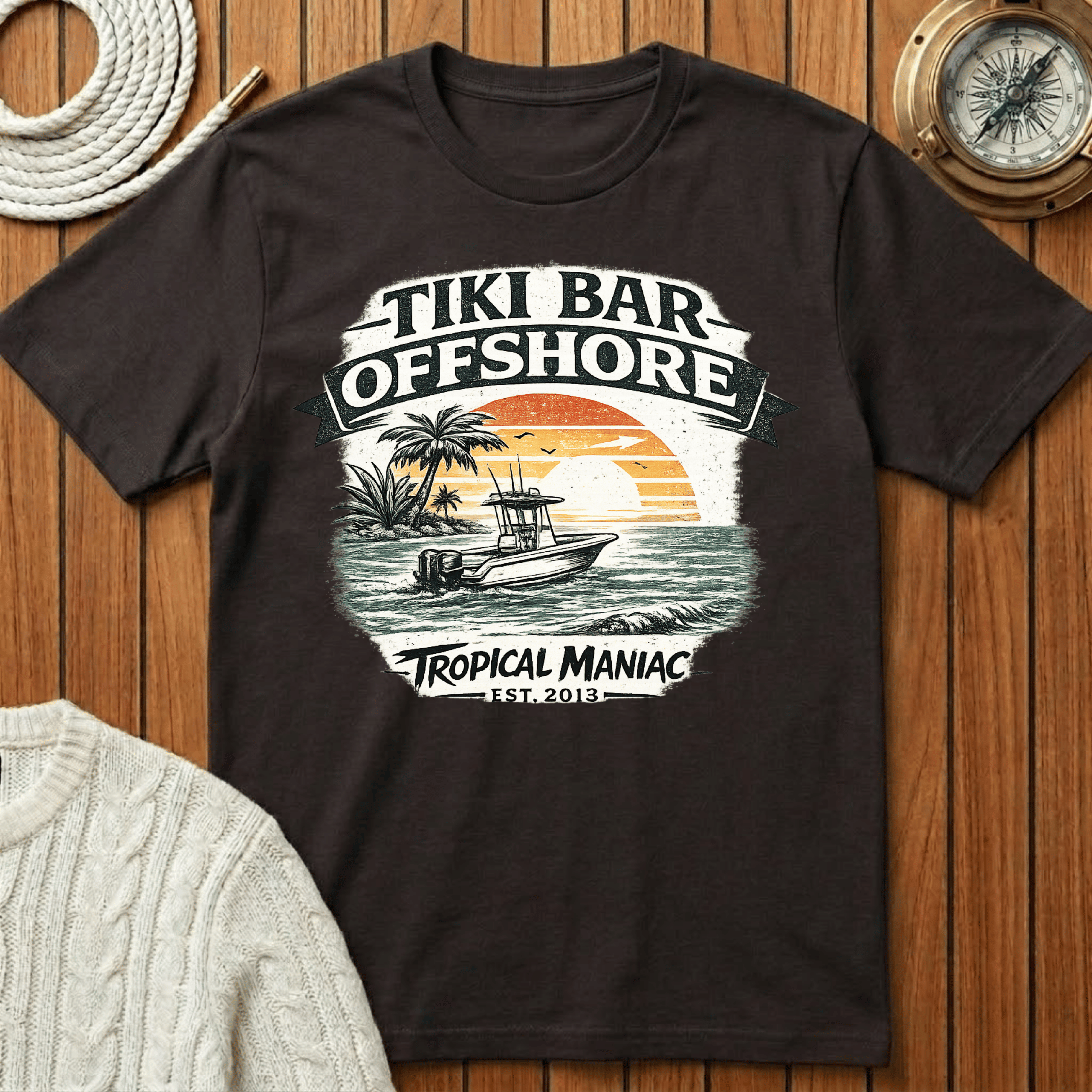 Tiki Bar Offshore T-Shirt