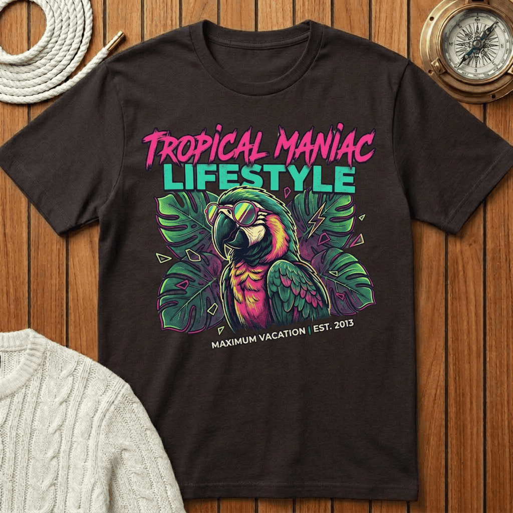 Tropical Maniac Lifestyle T-Shirt